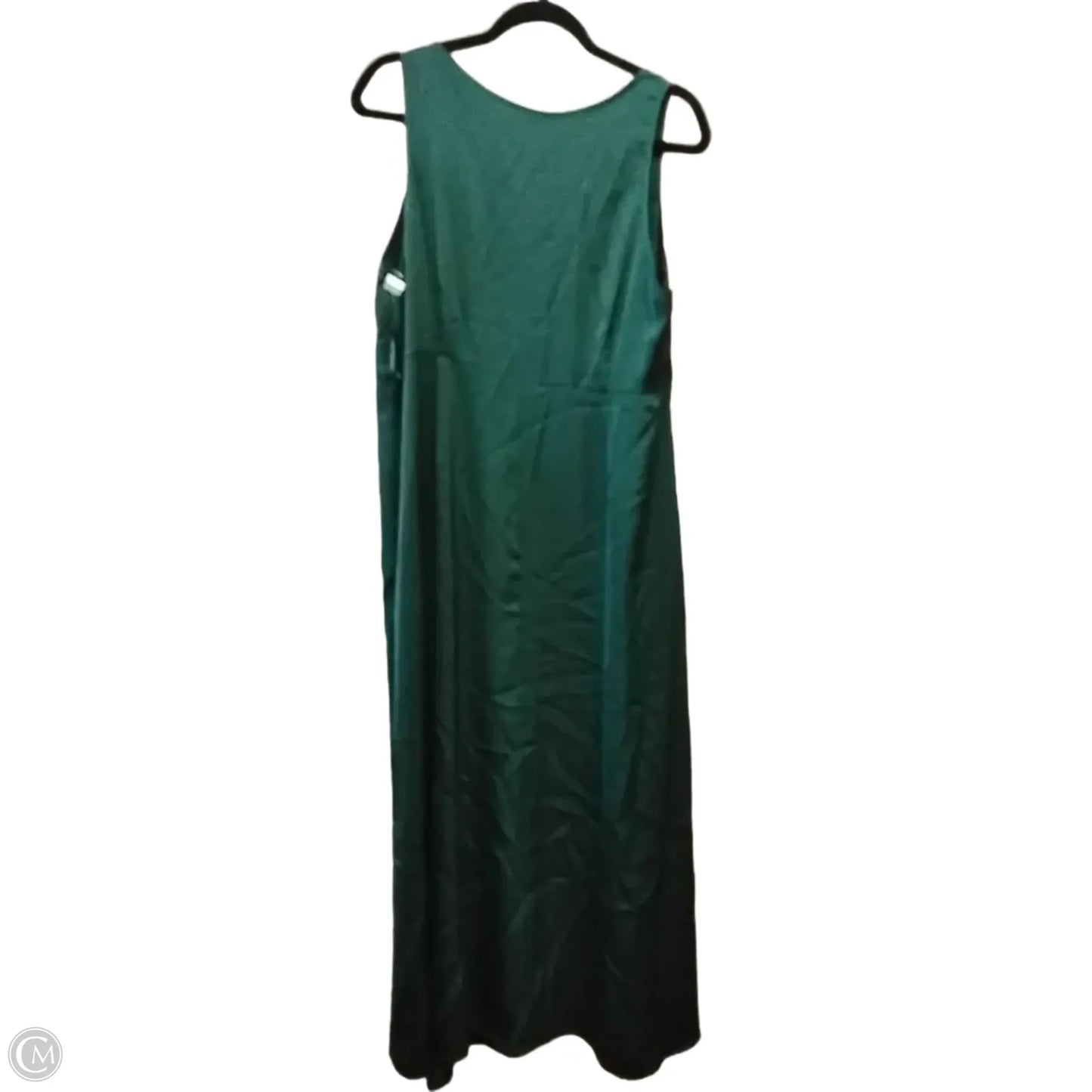 Dress Party Long By Clothes Mentor In Green, Size: Xl