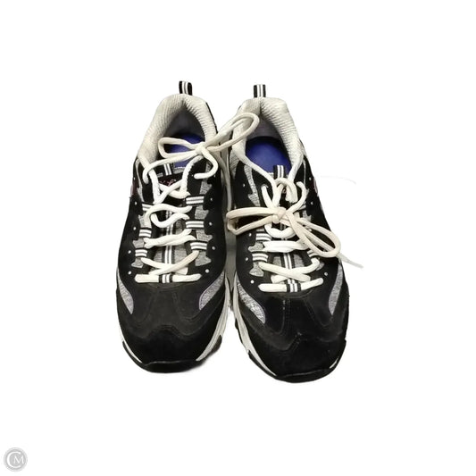 Shoes Athletic By Skechers In Black & Pink, Size: 10