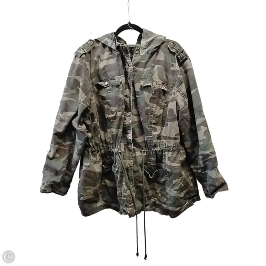 Jacket Other By New Look In Camouflage Print, Size: 3x