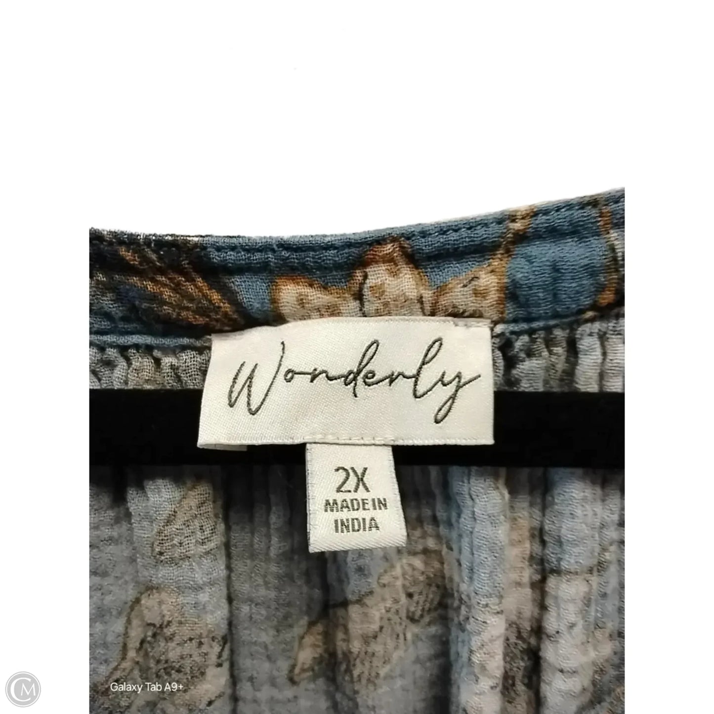 Dress Casual Maxi By Wonderly In Floral Print, Size: 2x