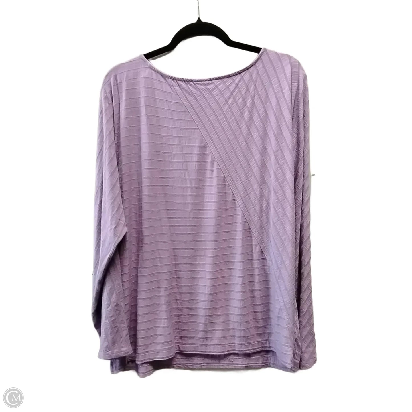Top Long Sleeve By Chicos In Purple, Size: 3
