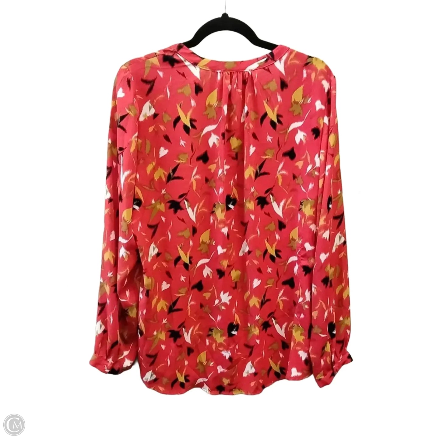 Blouse Long Sleeve By Rachel Zoe In Red, Size: Xl