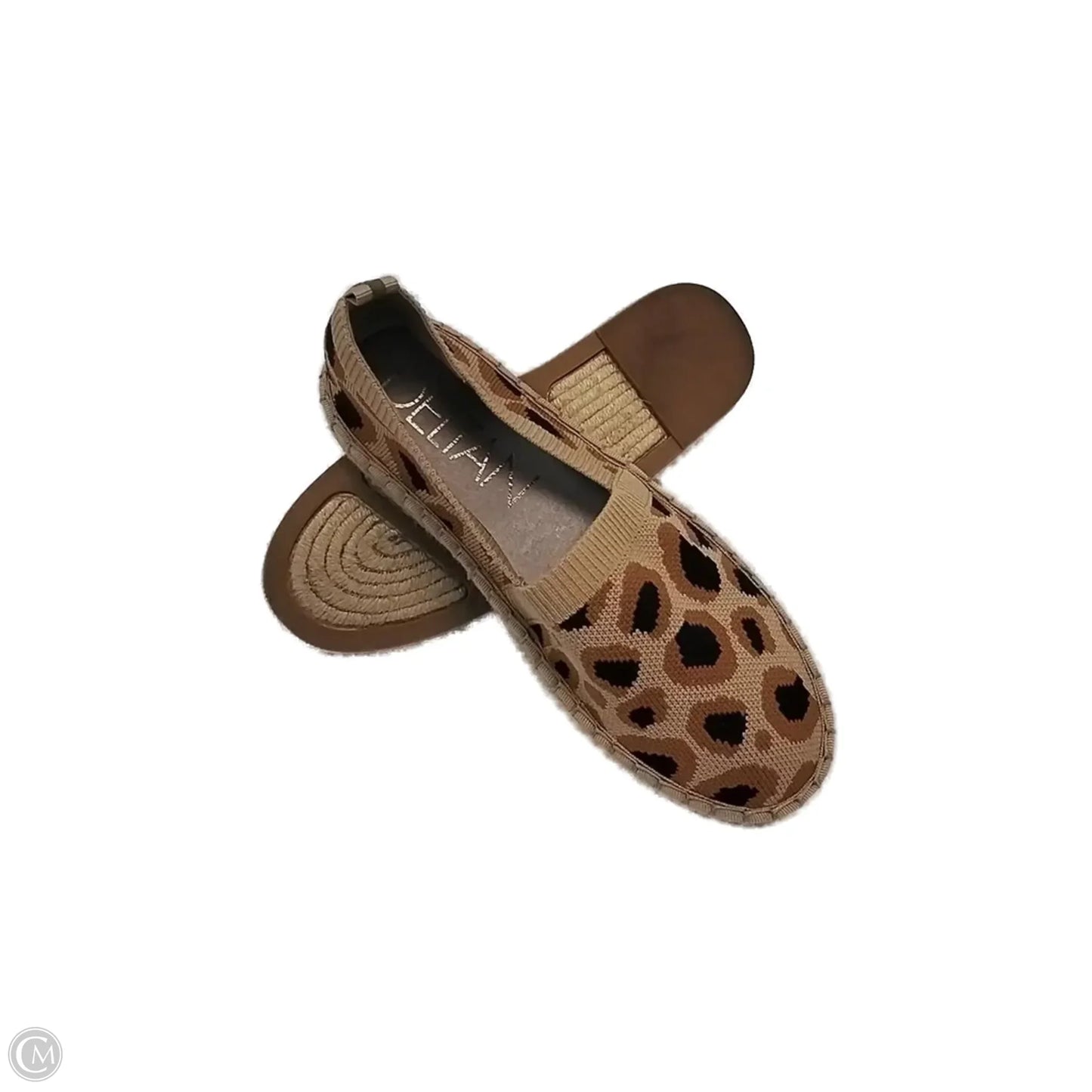 Shoes Flats By Clothes Mentor In Animal Print, Size: 6.5