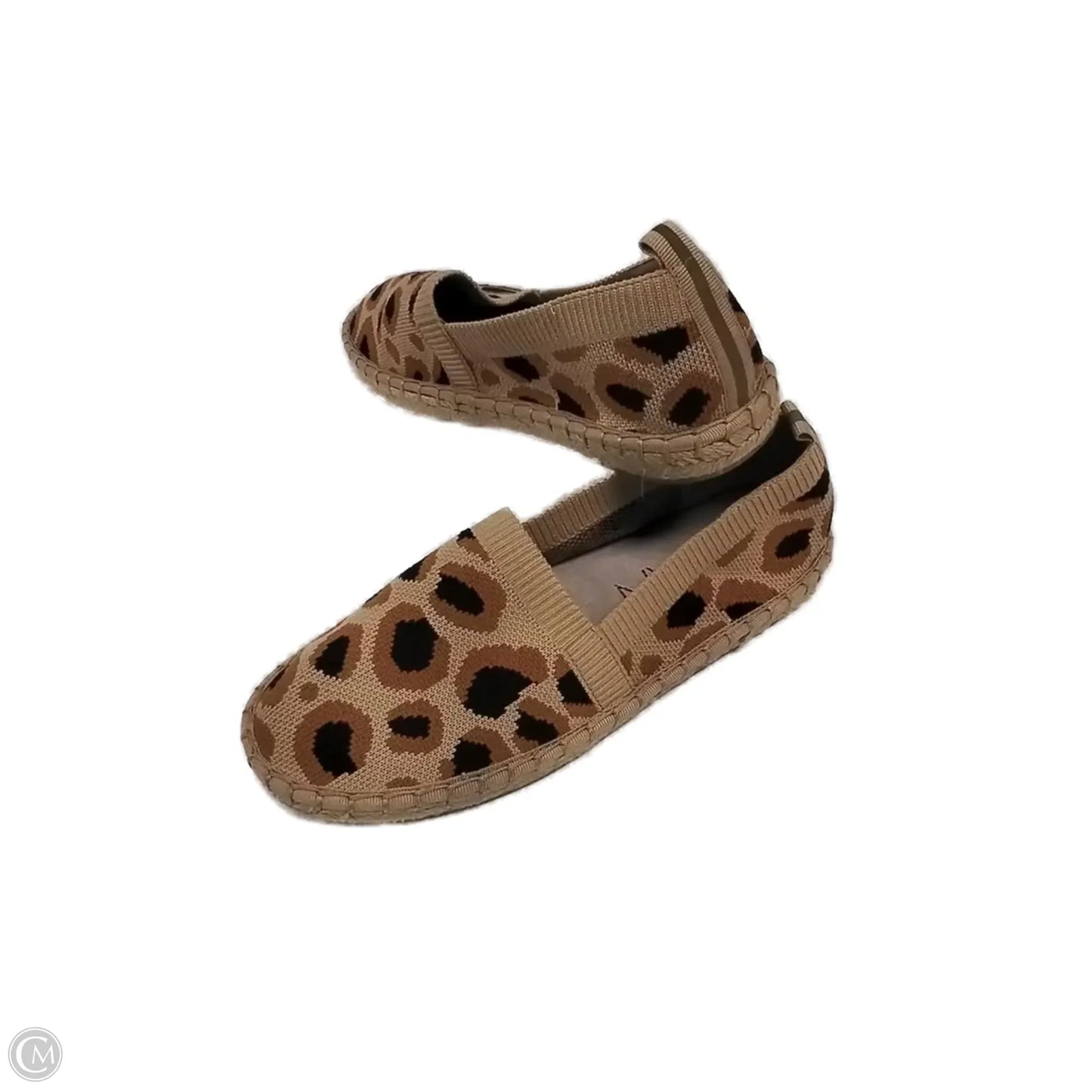 Shoes Flats By Clothes Mentor In Animal Print, Size: 6.5