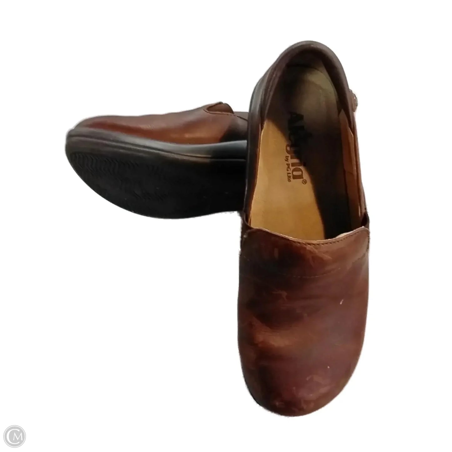 Shoes Flats By Alegria In Brown, Size: 7.5