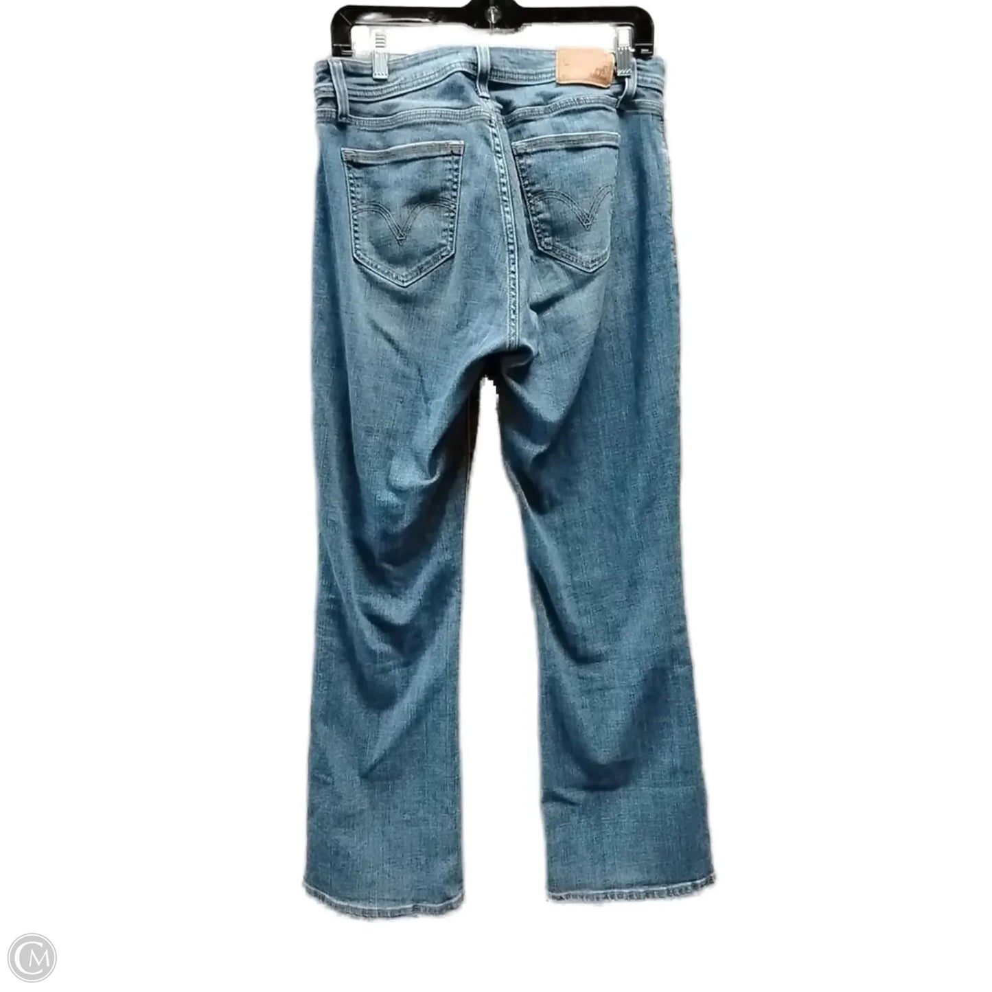 Jeans Boot Cut By Levis In Blue Denim, Size: 10