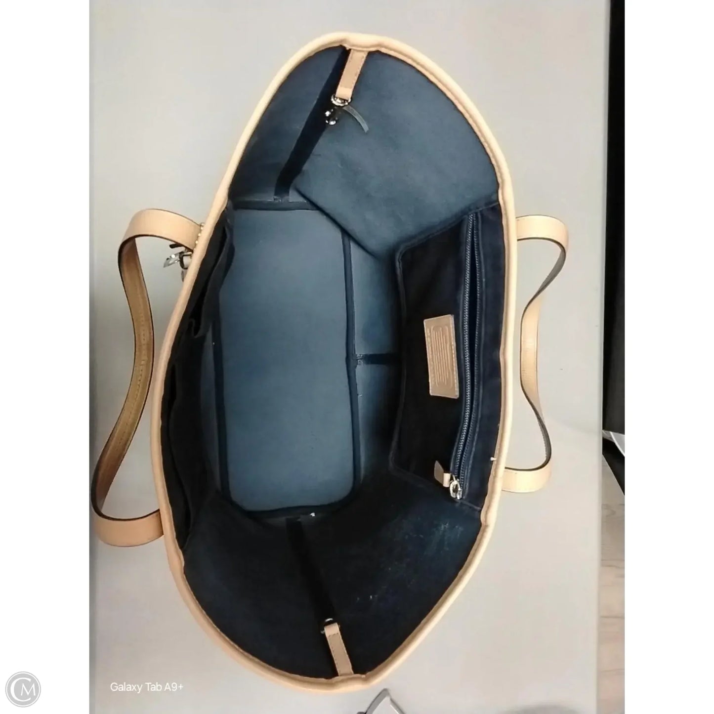 Tote Designer By Coach, Size: Large