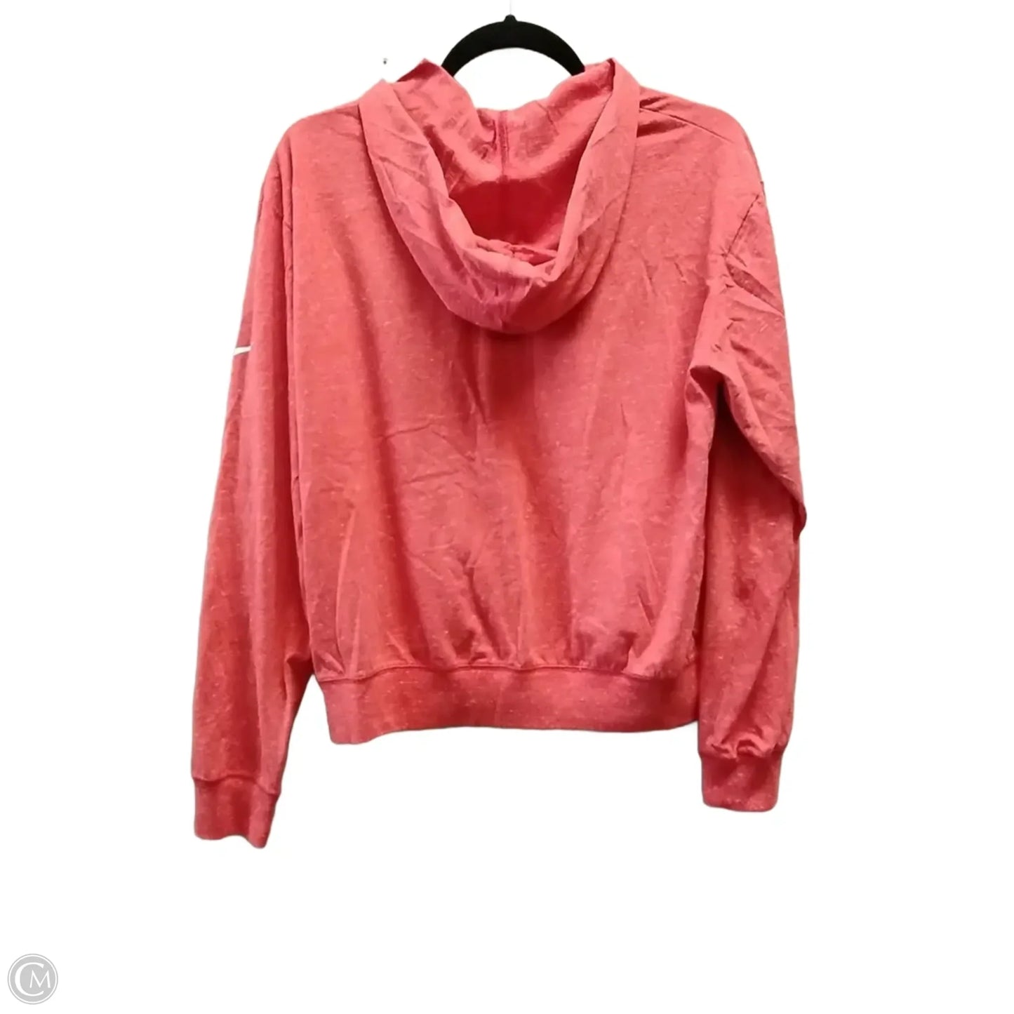 Sweatshirt Hoodie By Nike Apparel In Red, Size: M
