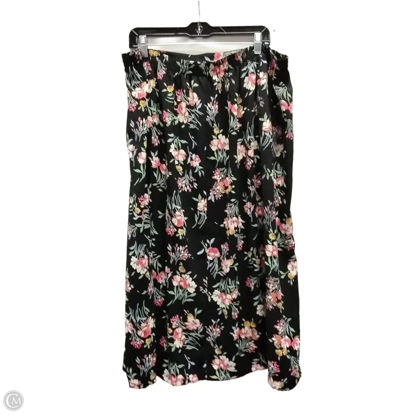 Skirt Midi By Sag Harbor In Floral Print, Size: 1x