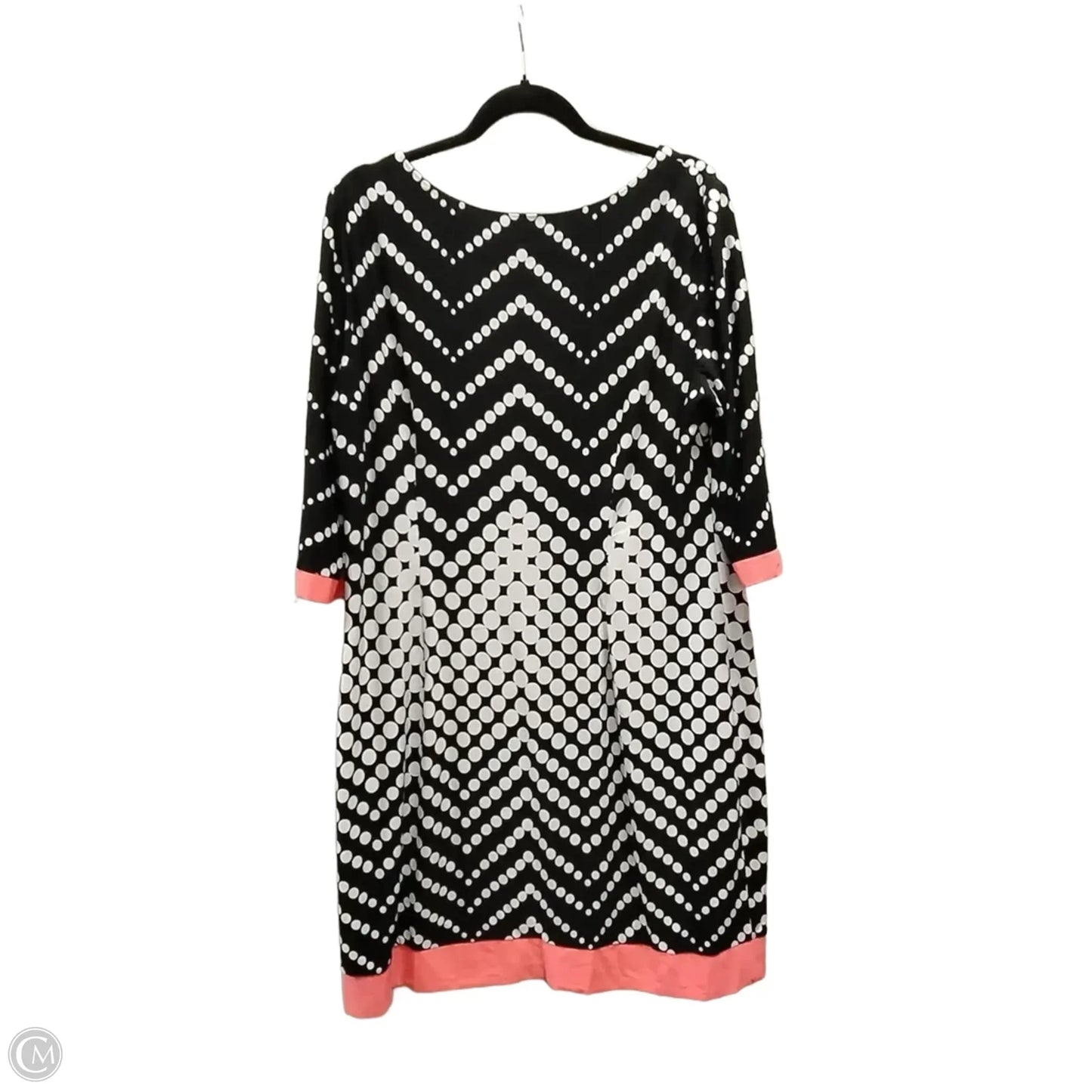 Dress Casual Short By Studio 1 In Polkadot Pattern, Size: 16