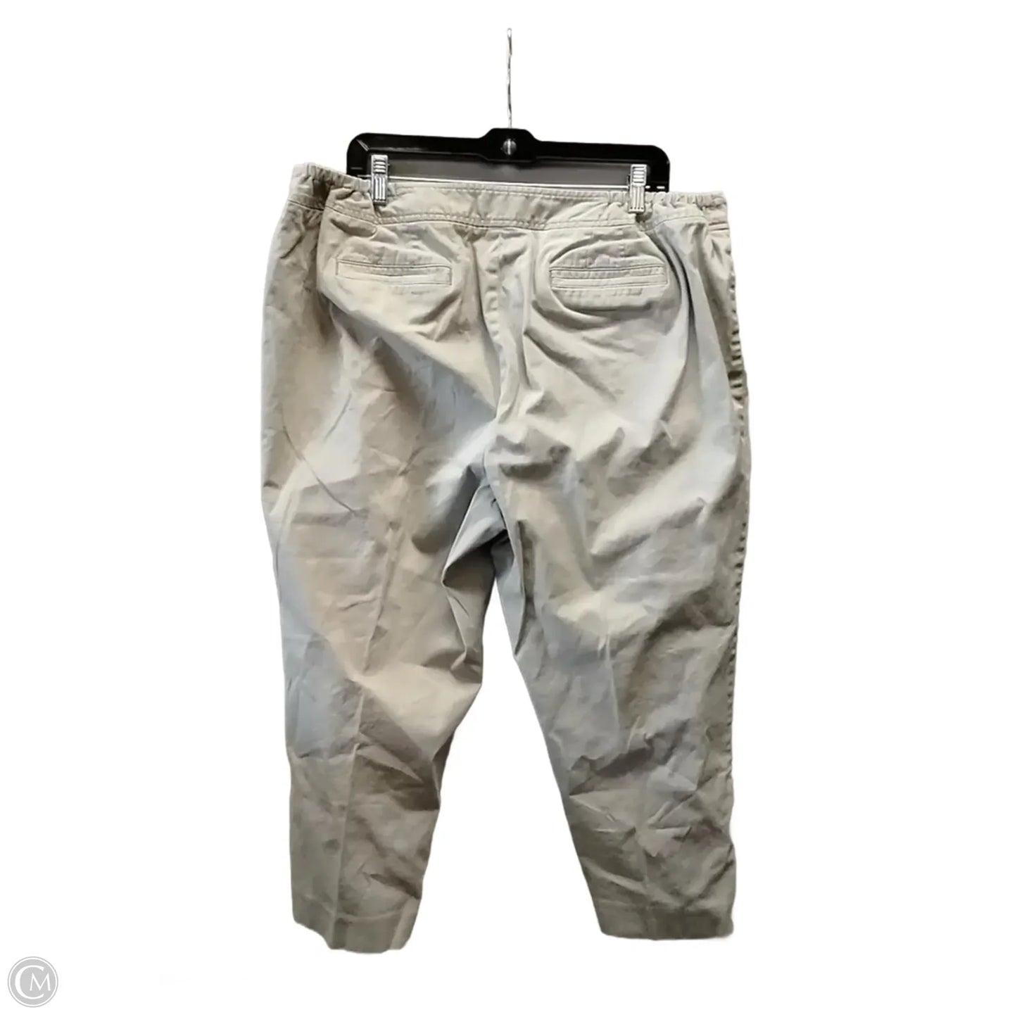 Pants Cropped By Talbots In Beige, Size: 20w