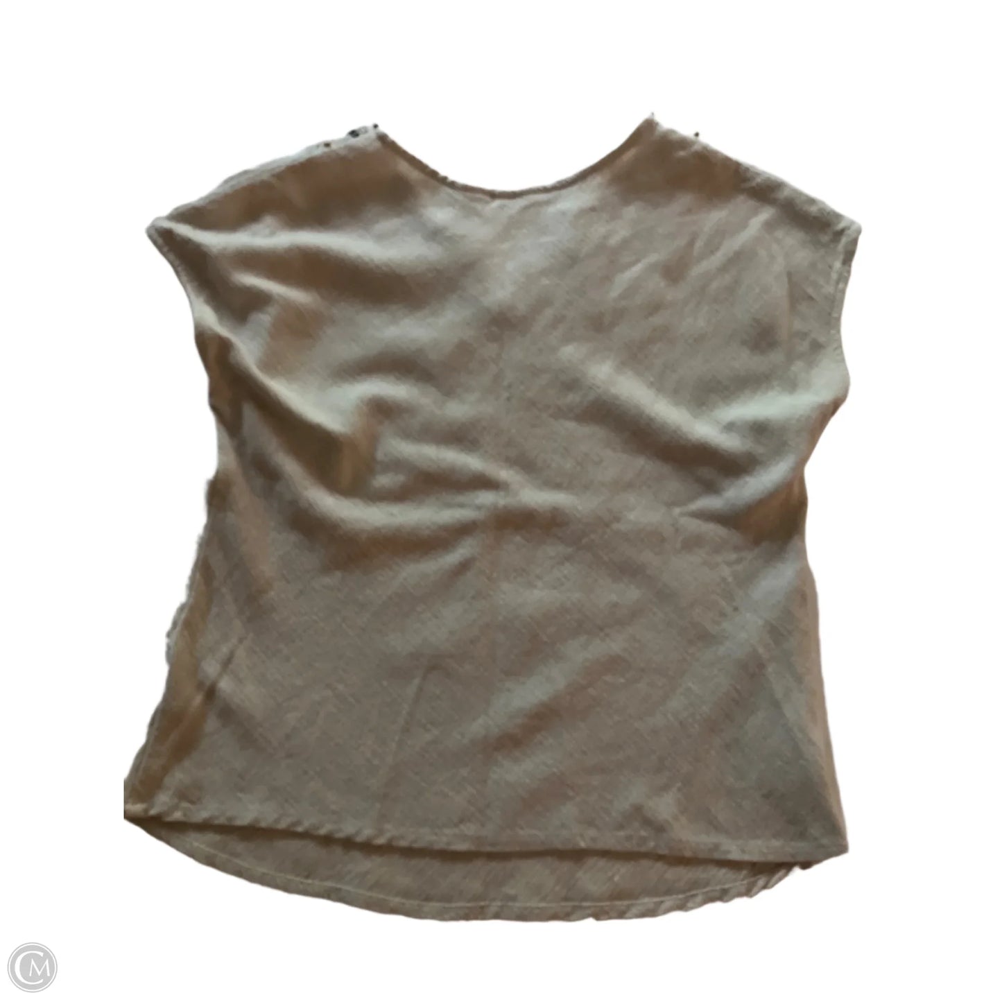 Top Sleeveless By White Stag In Cream, Size: M