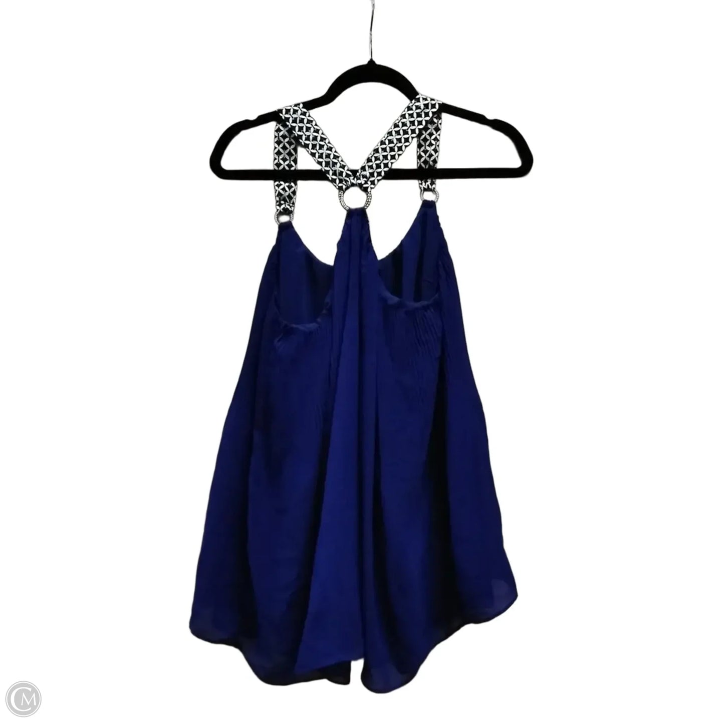 Blouse Sleeveless By White House Black Market In Blue, Size: M