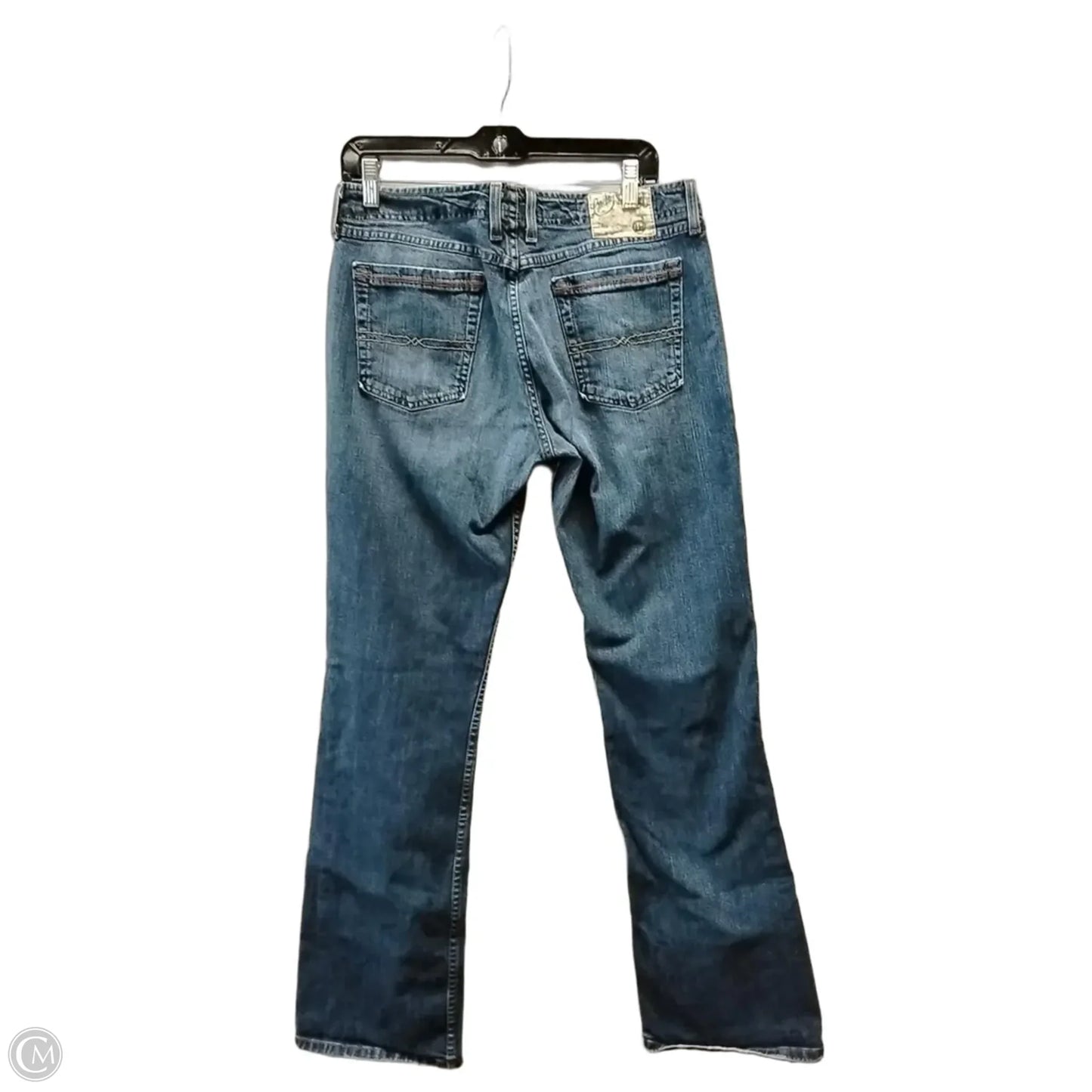 Jeans Flared By Lucky Brand In Blue Denim, Size: 12