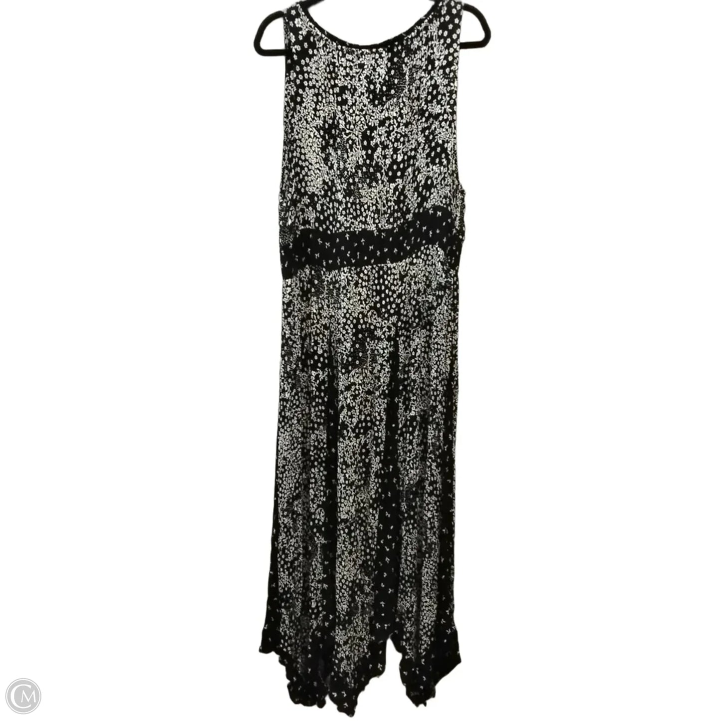 Dress Casual Maxi By Bila In Black & White, Size: 18