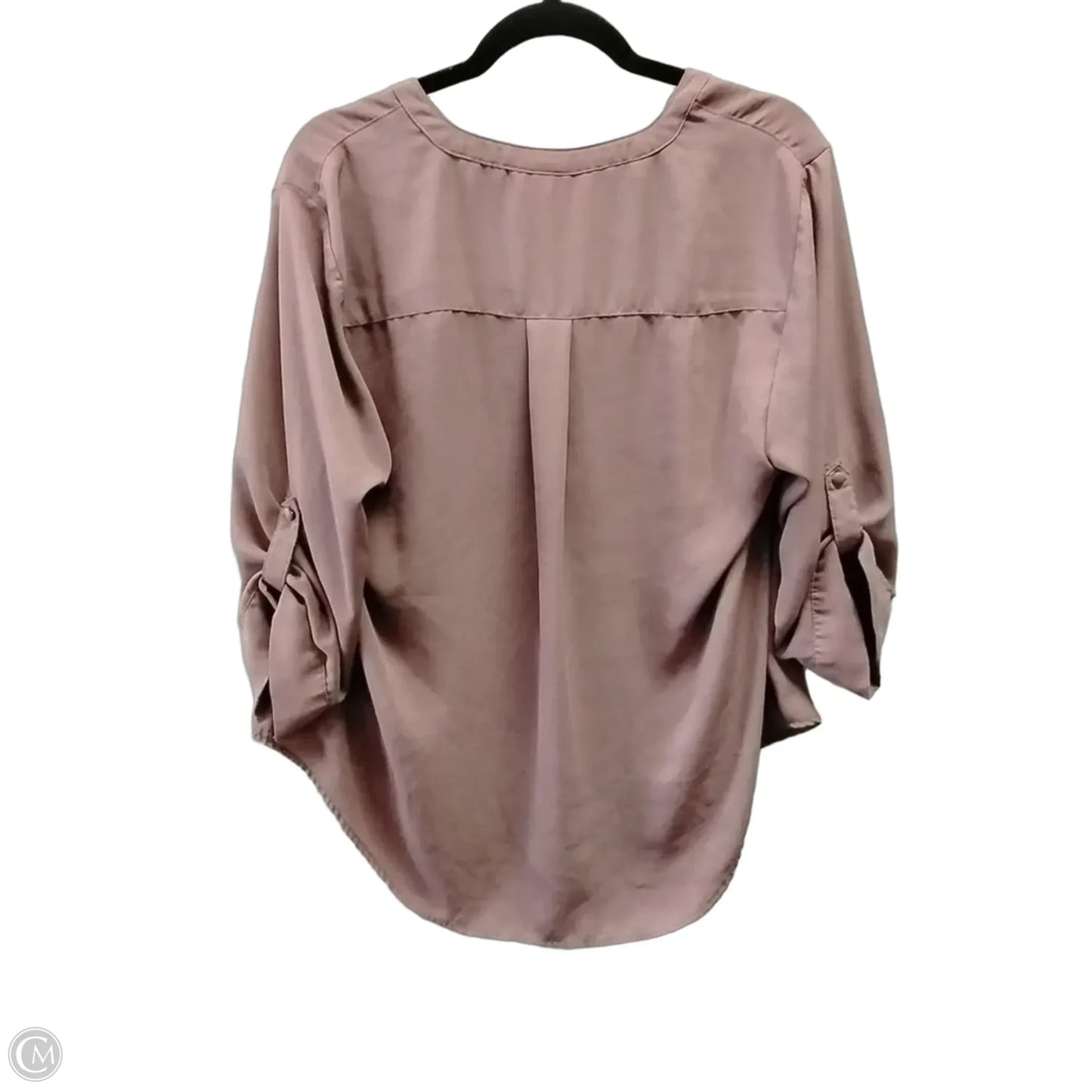 Top Long Sleeve By Torrid In Mauve, Size: L