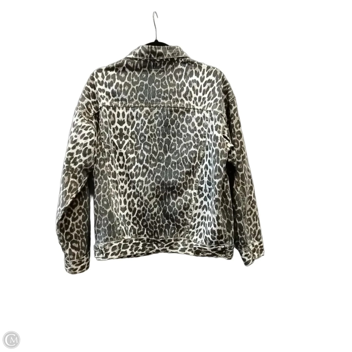 Jacket Denim By Love And Liberty In Leopard Print, Size: M