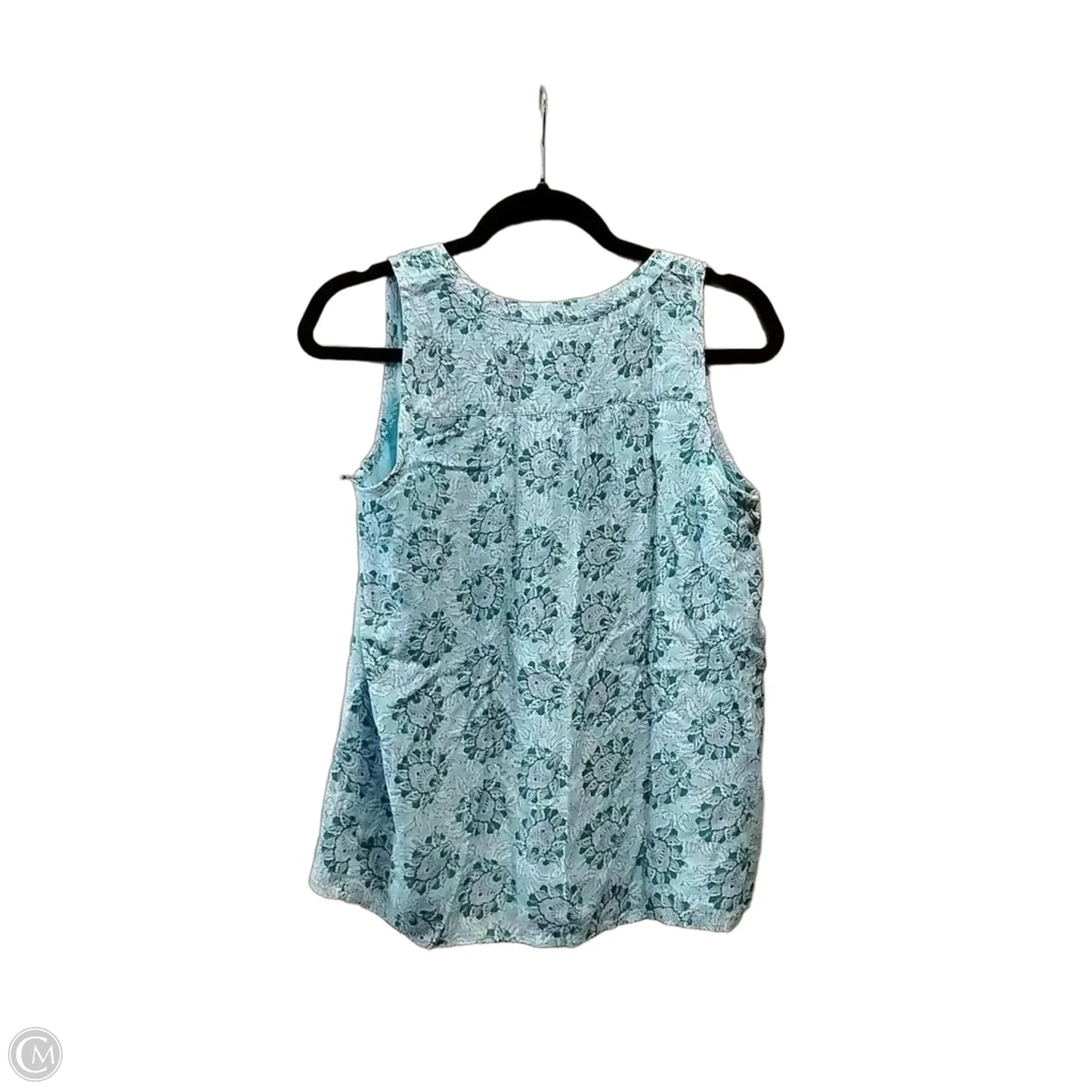 Top Sleeveless By Loft In Floral Print, Size: Xs