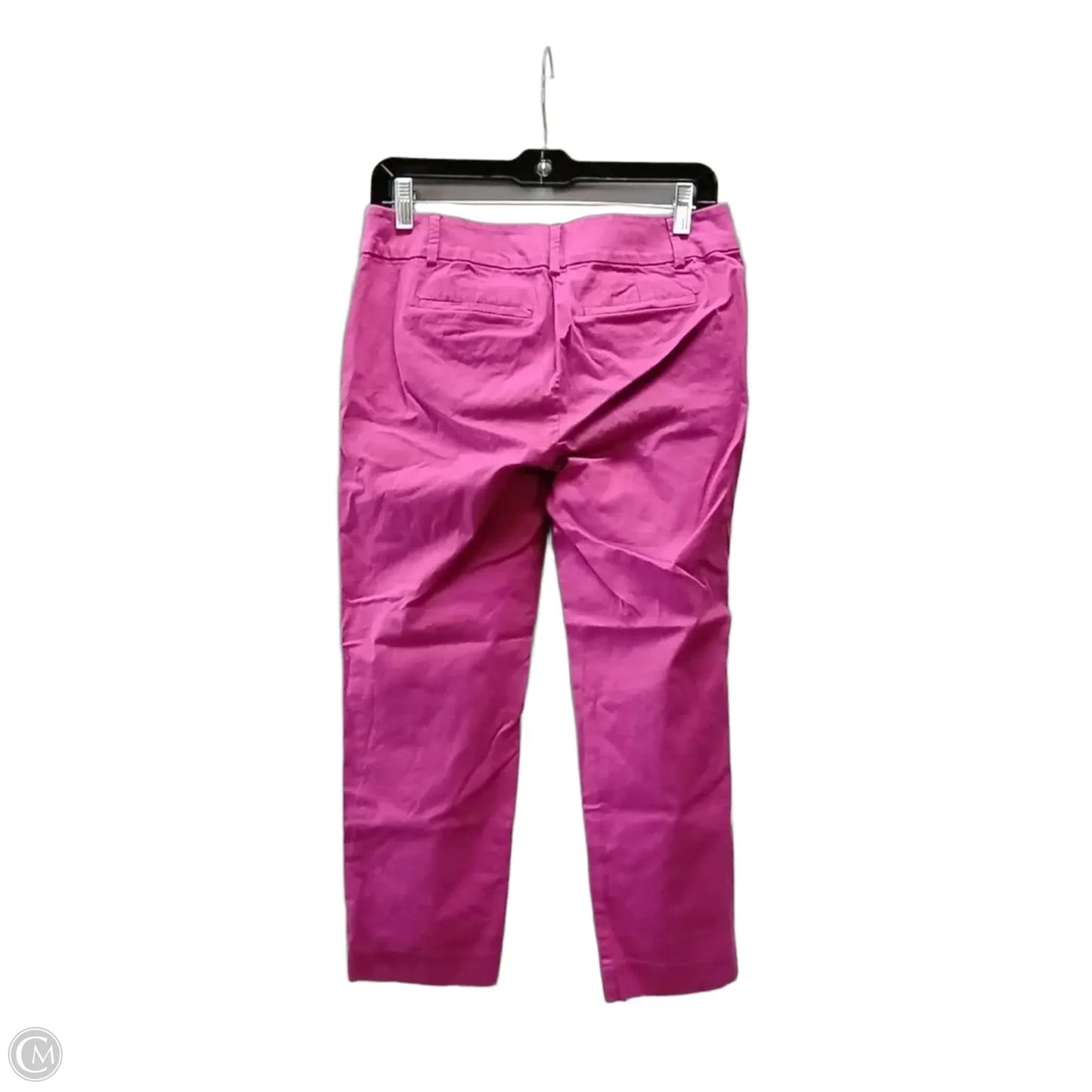 Pants Cropped By Loft In Pink, Size: 4p
