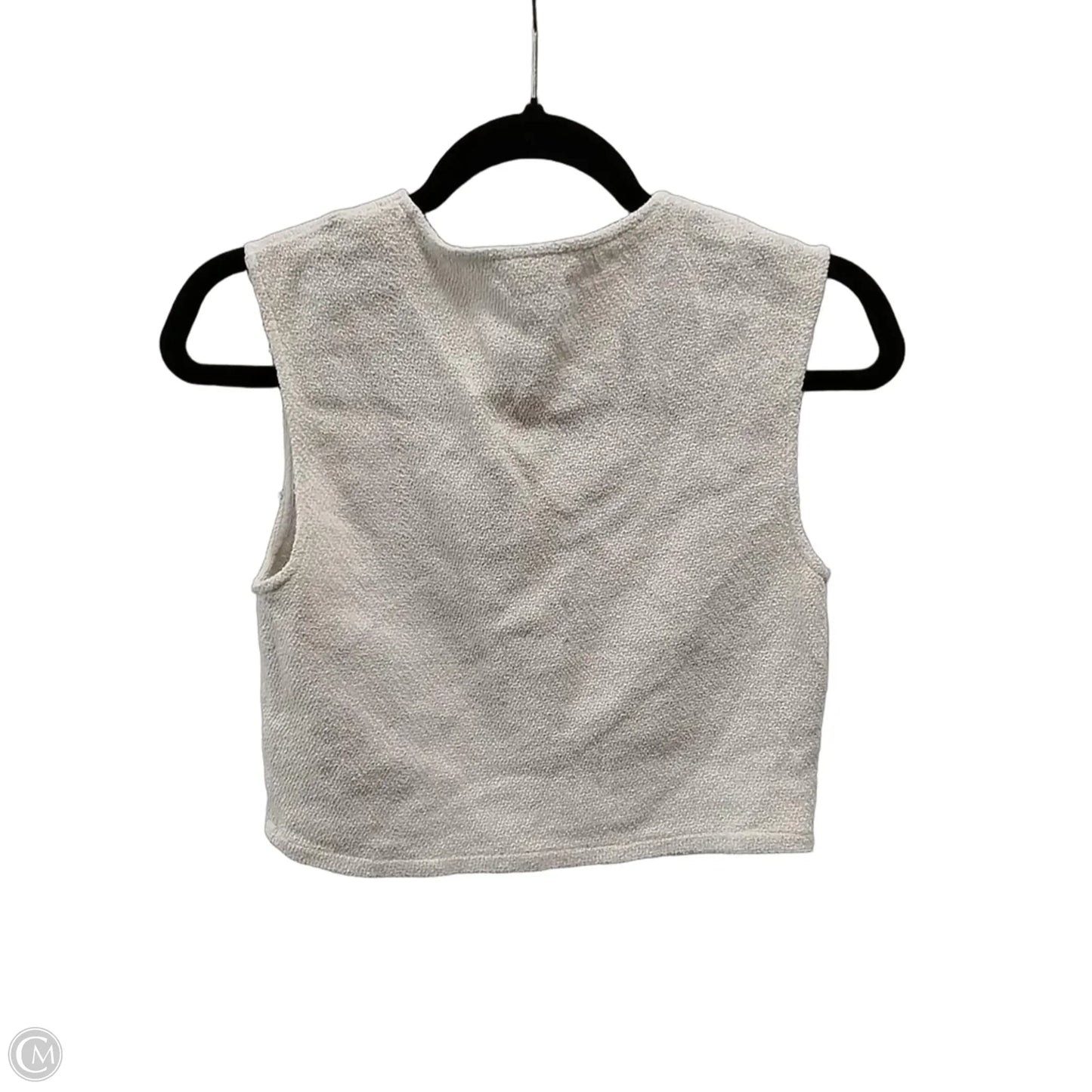 Vest Sweater By Le Lis In Cream, Size: S