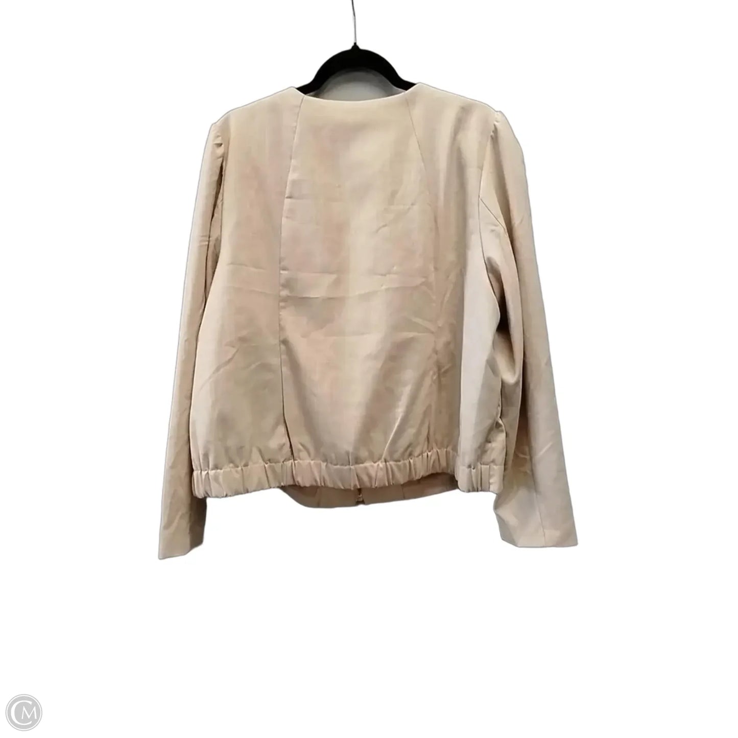 Blazer By Liz Claiborne In Peach, Size: 1x