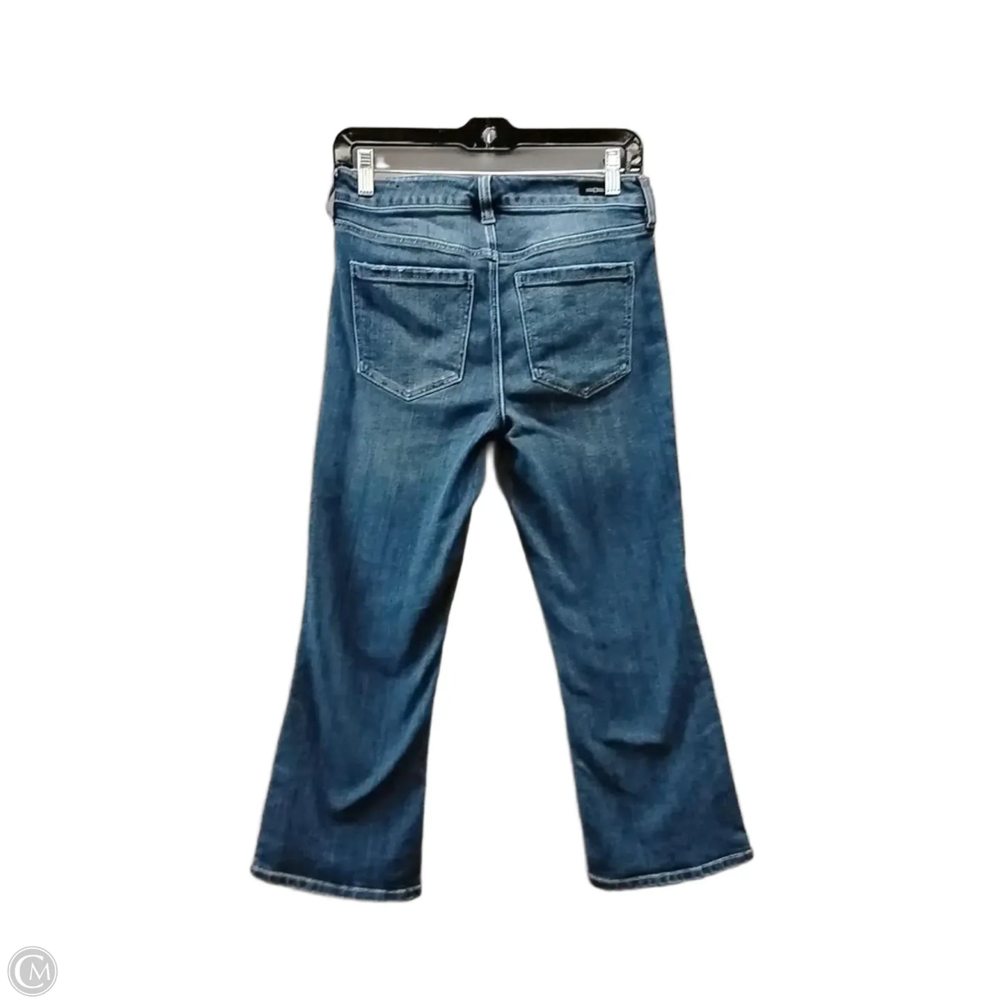 Jeans Wide Leg By Liverpool In Blue Denim, Size: 4