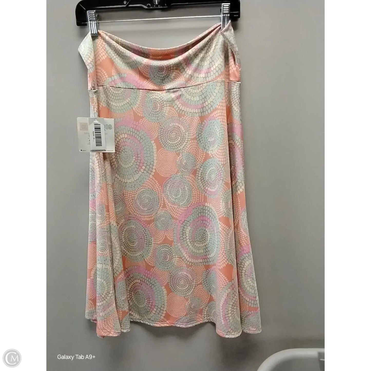 Skirt Maxi By Lularoe In Tie Dye Print, Size: Xl