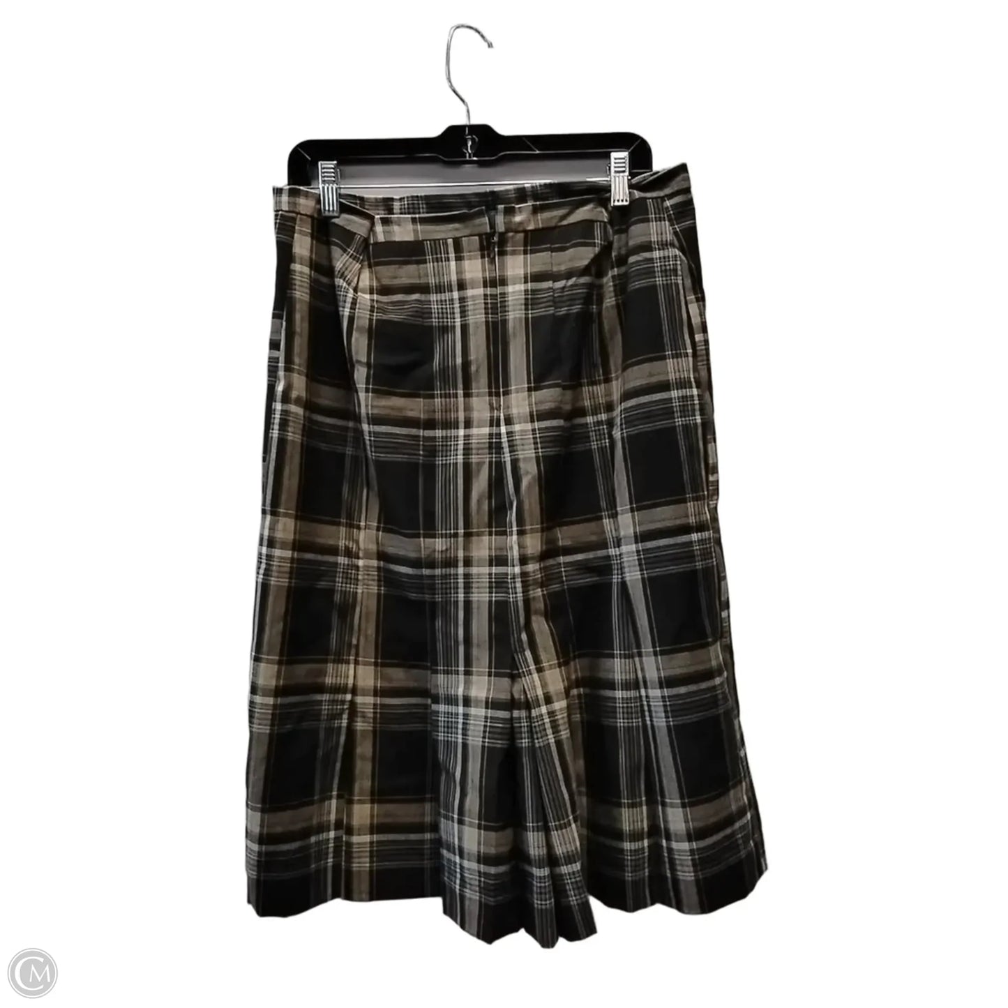 Skirt Maxi By Isaac Mizrahi In Brown, Size: 14