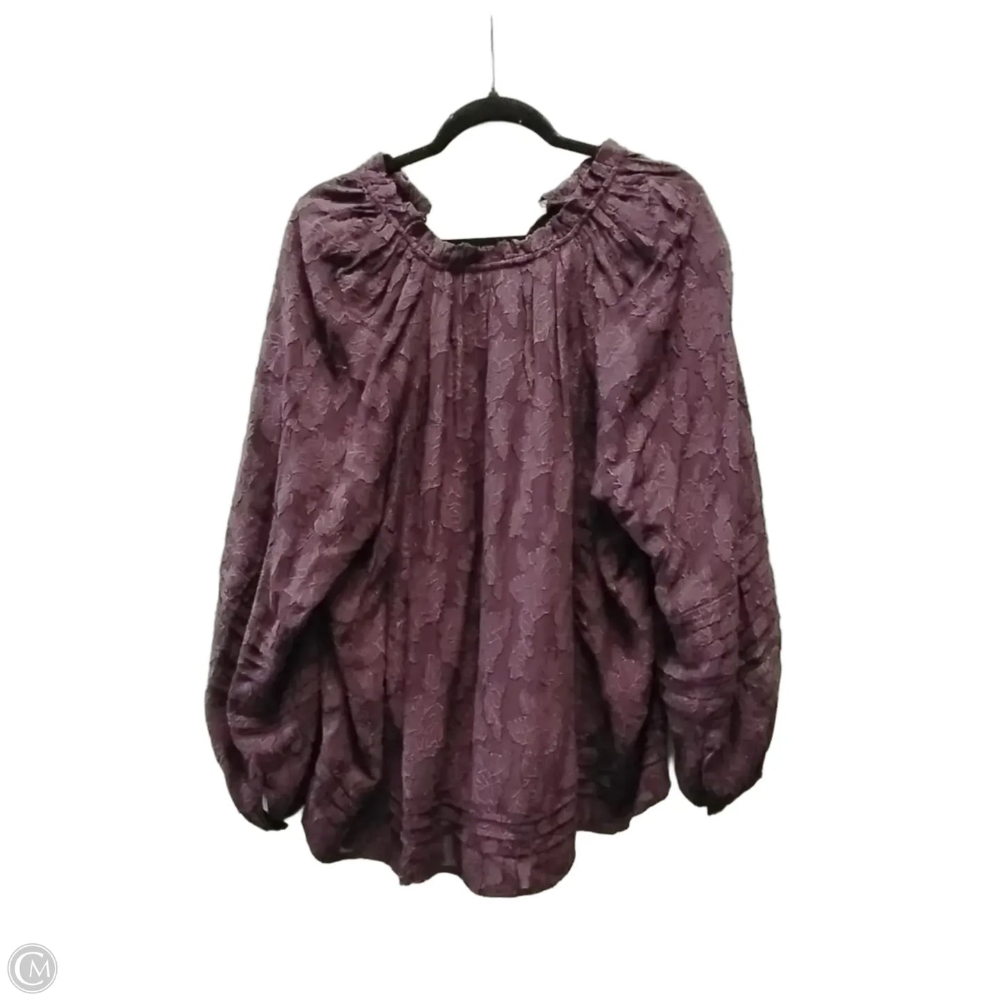Blouse Long Sleeve By J. Jill In Mauve, Size: Xl