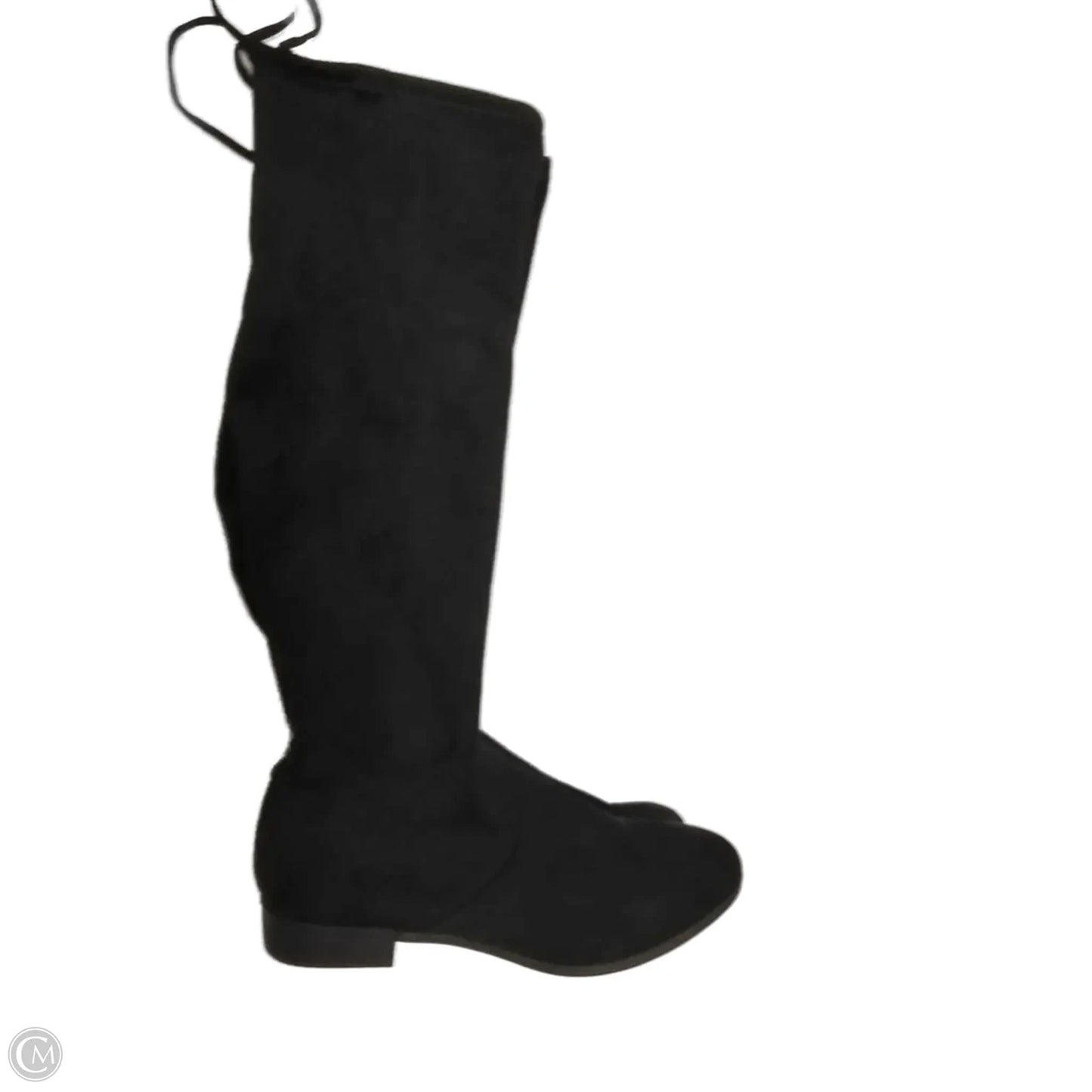 Boots Knee Flats By Time And Tru In Black, Size: 10