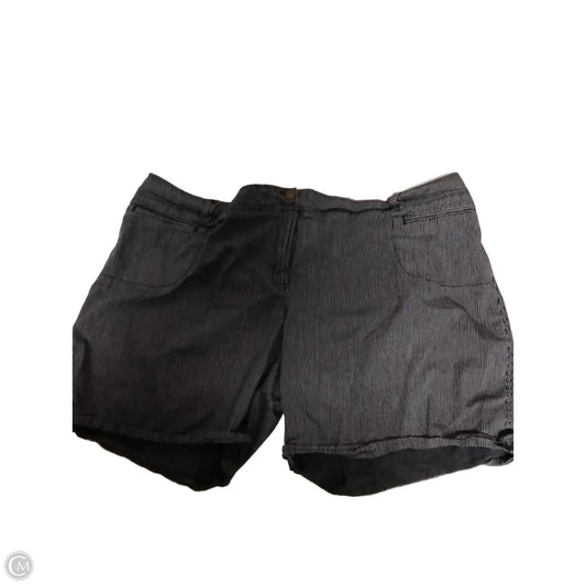 Shorts By Avenue In Striped Pattern, Size: 26