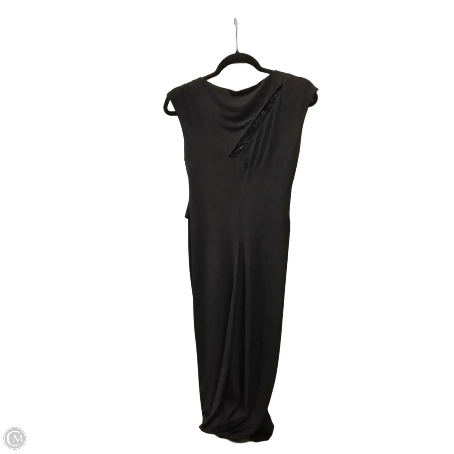 Dress Party Long By R And M Richards In Black, Size: 6