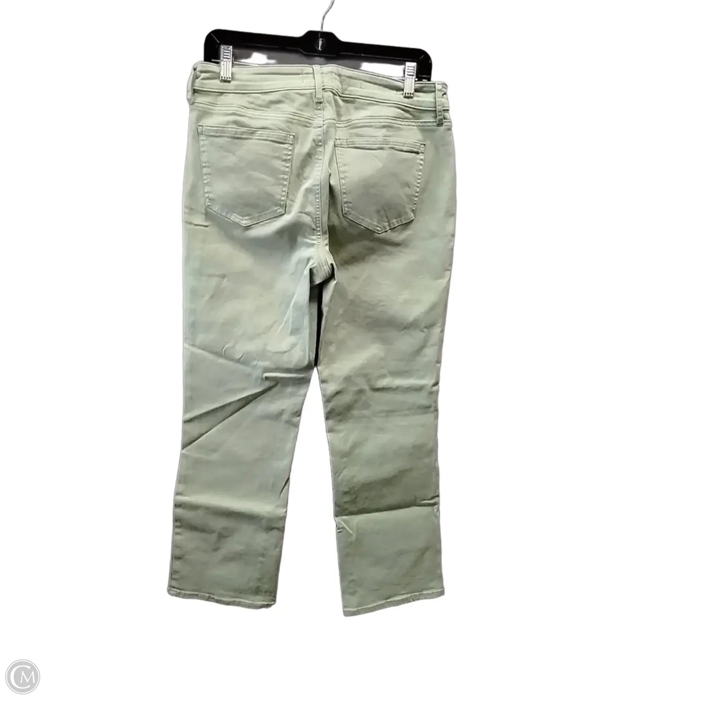 Jeans Straight By Not Your Daughters Jeans In Green Denim, Size: 8