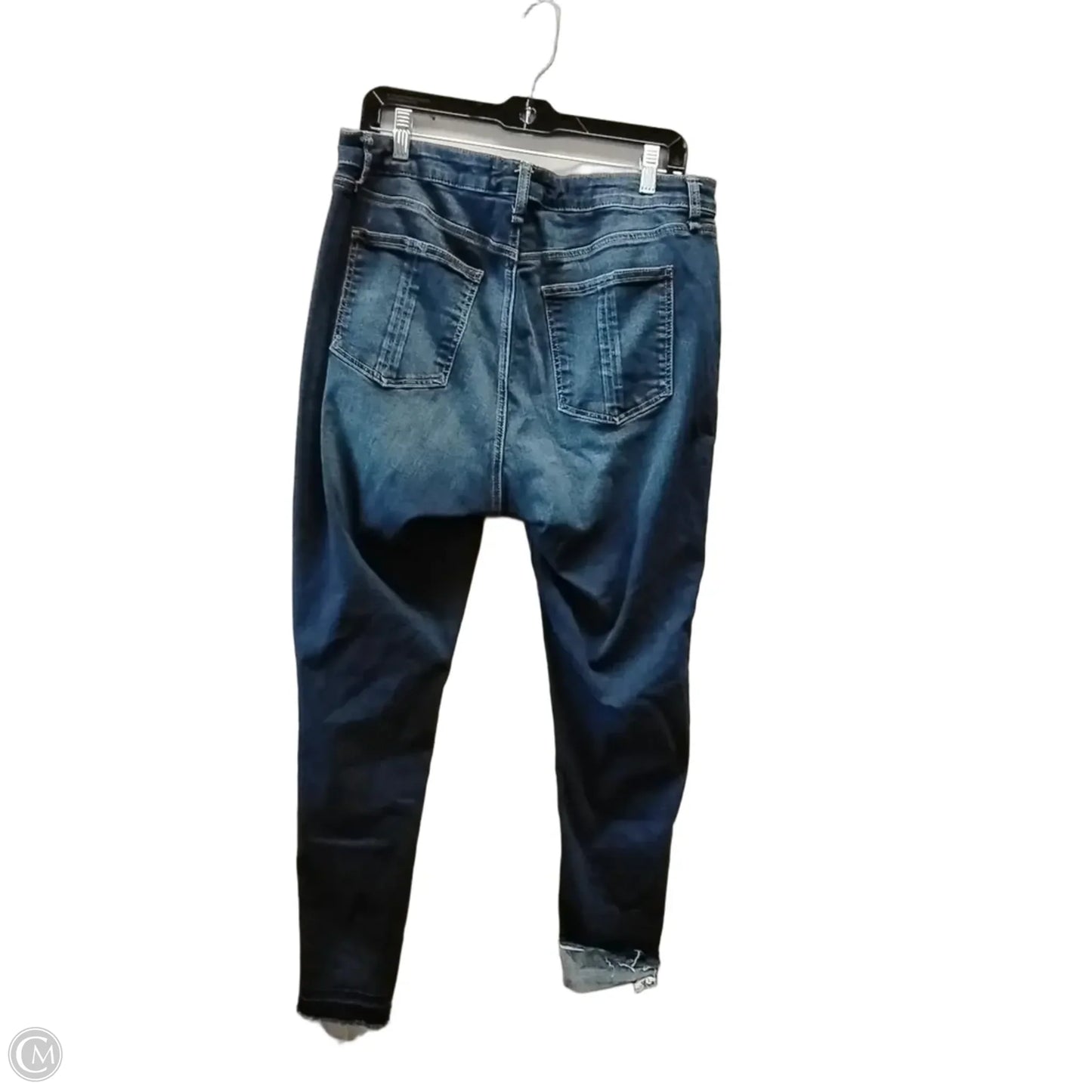 Jeans Skinny By Clothes Mentor In Blue Denim, Size: 16w