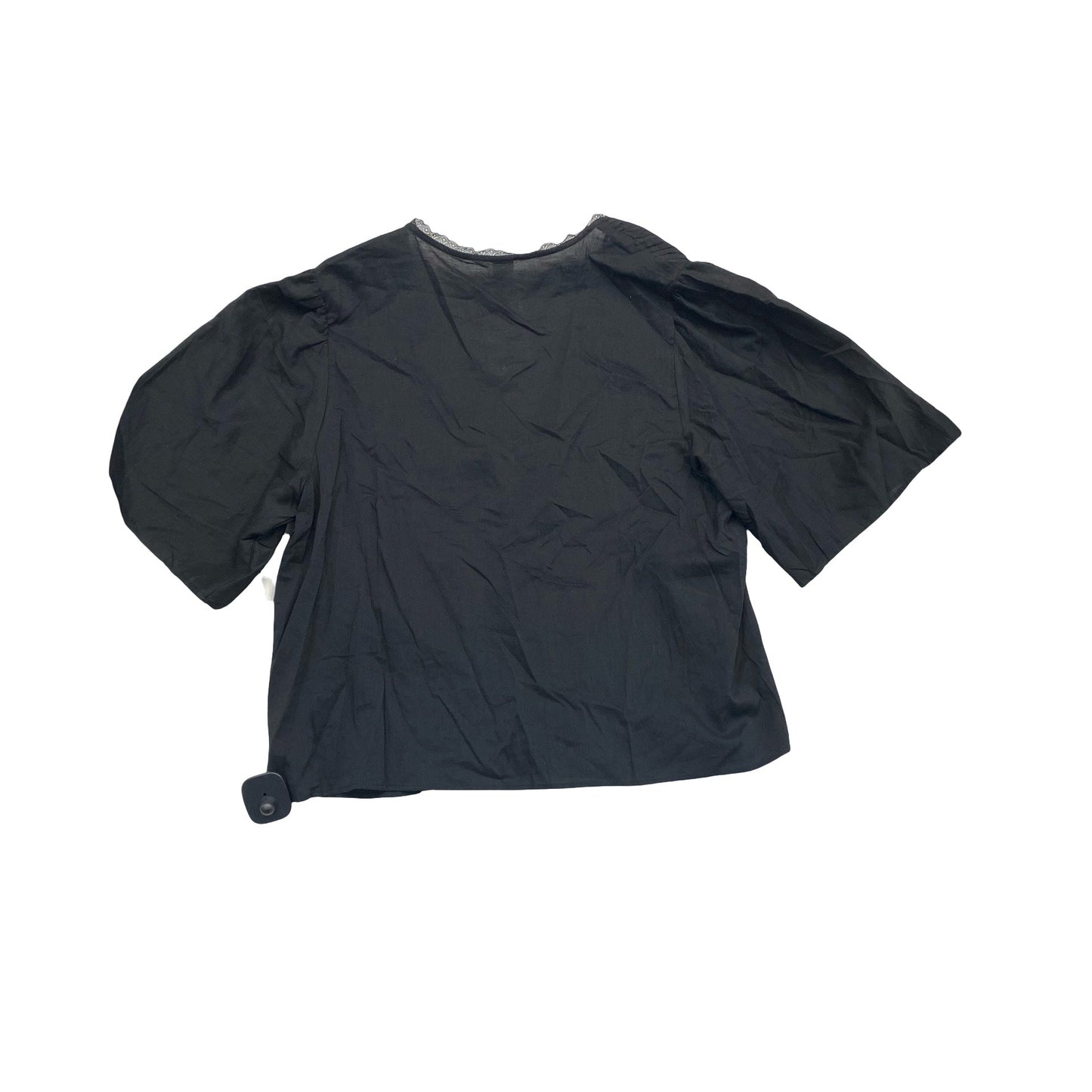 Top Ss By H&M In Black, Size:L