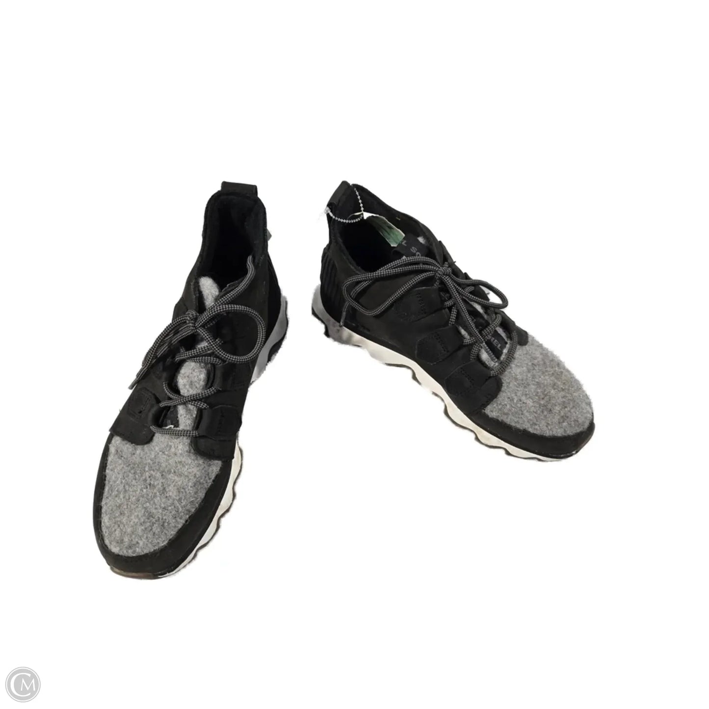 Boots Snow By Sorel In Black & Grey, Size: 8.5