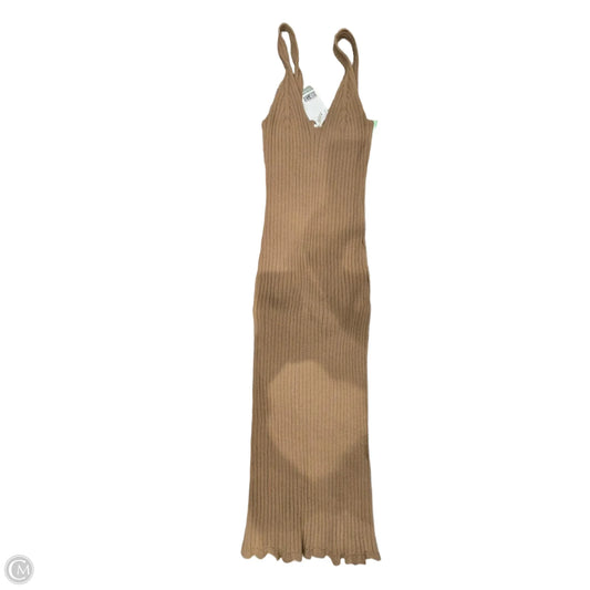 Dress Casual Maxi By H&m In Brown, Size: M
