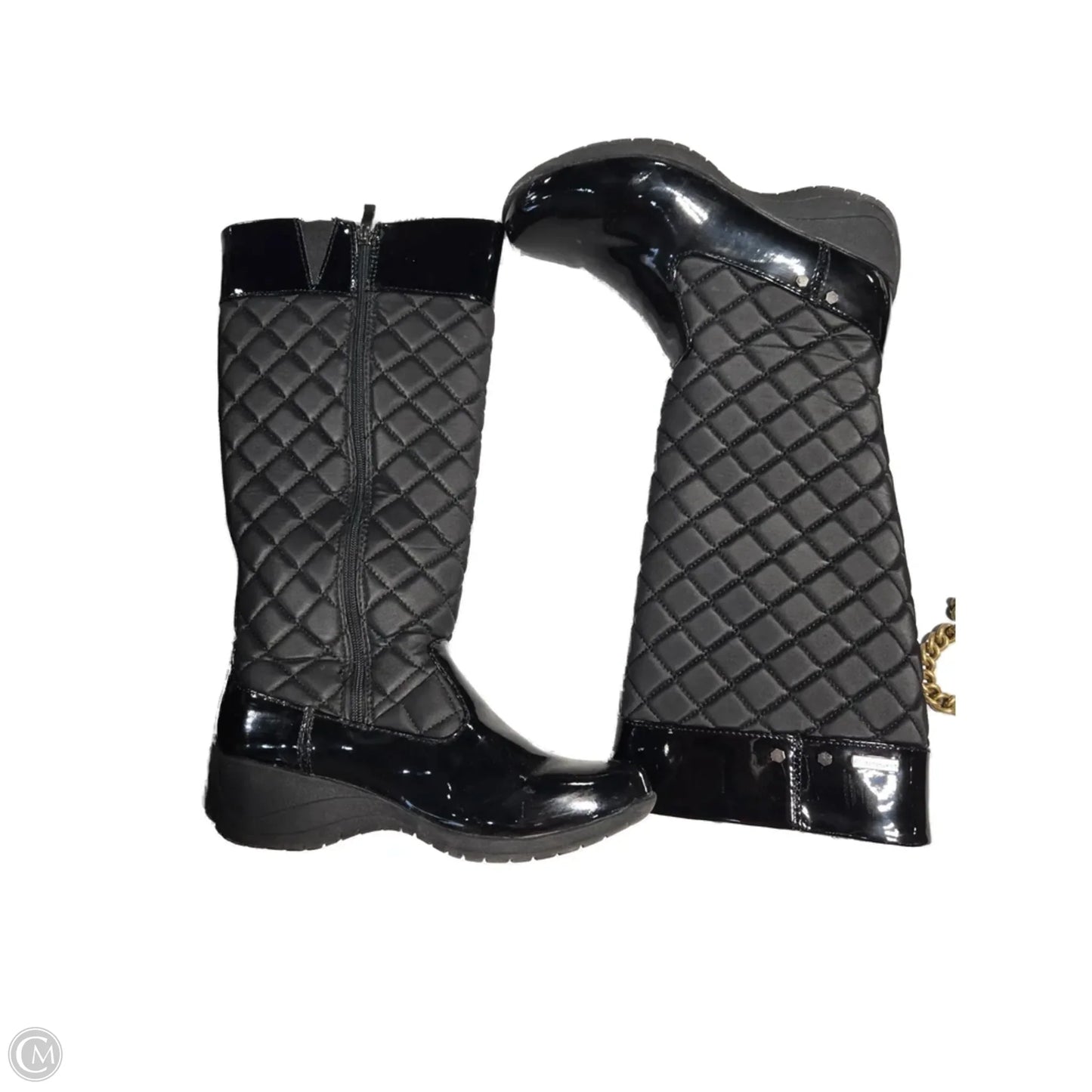 Boots Snow By Weatherproof In Black, Size: 8