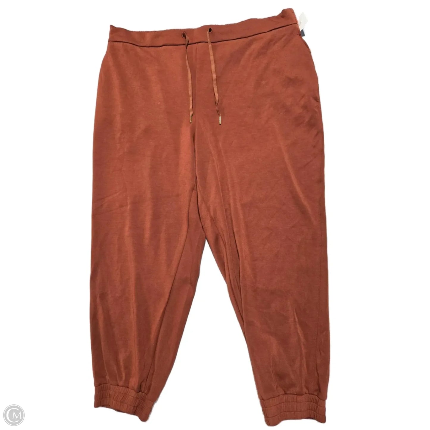 Pants Joggers By Jones And Co In Brown, Size: 3x
