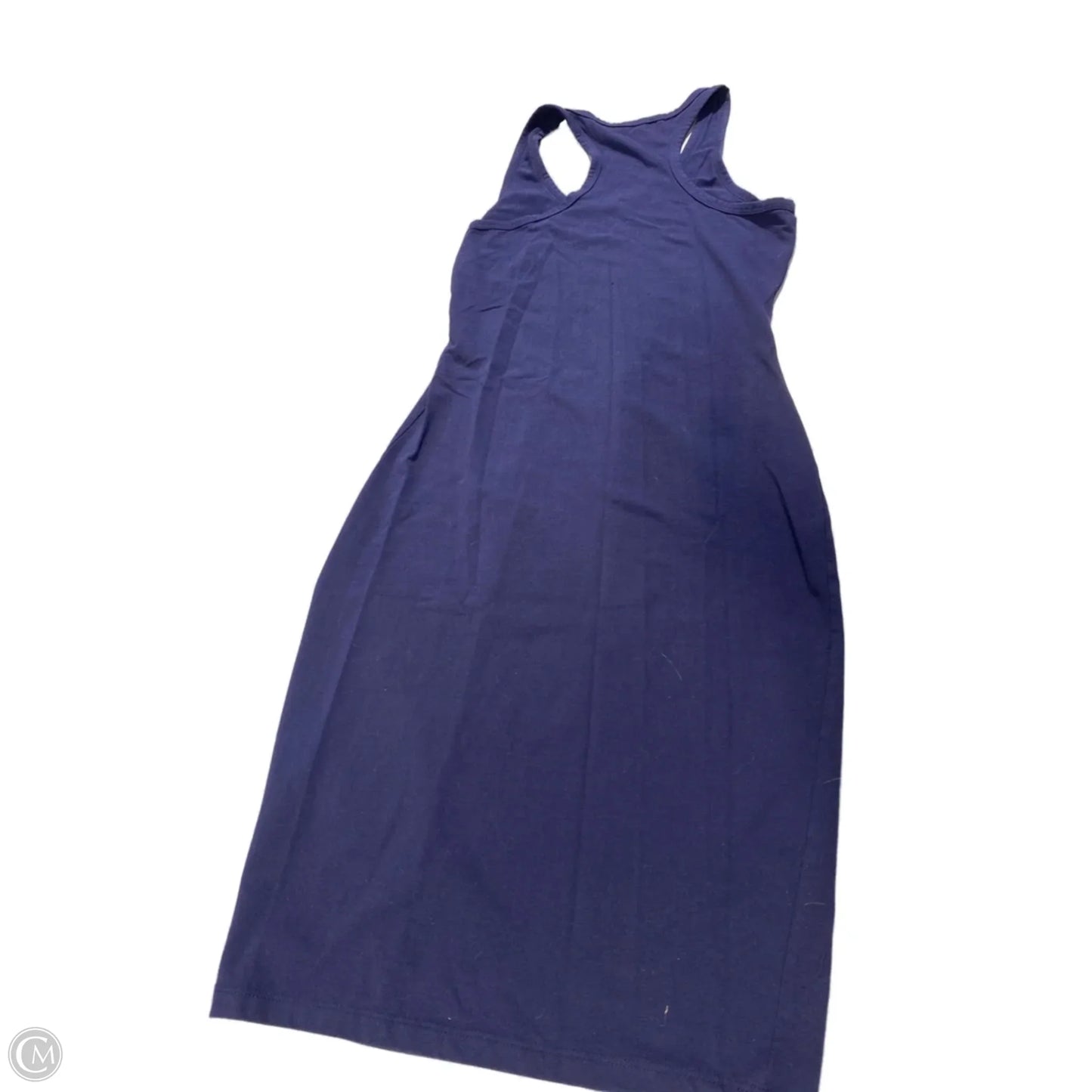 Dress Casual Midi By Cme In Navy, Size: M