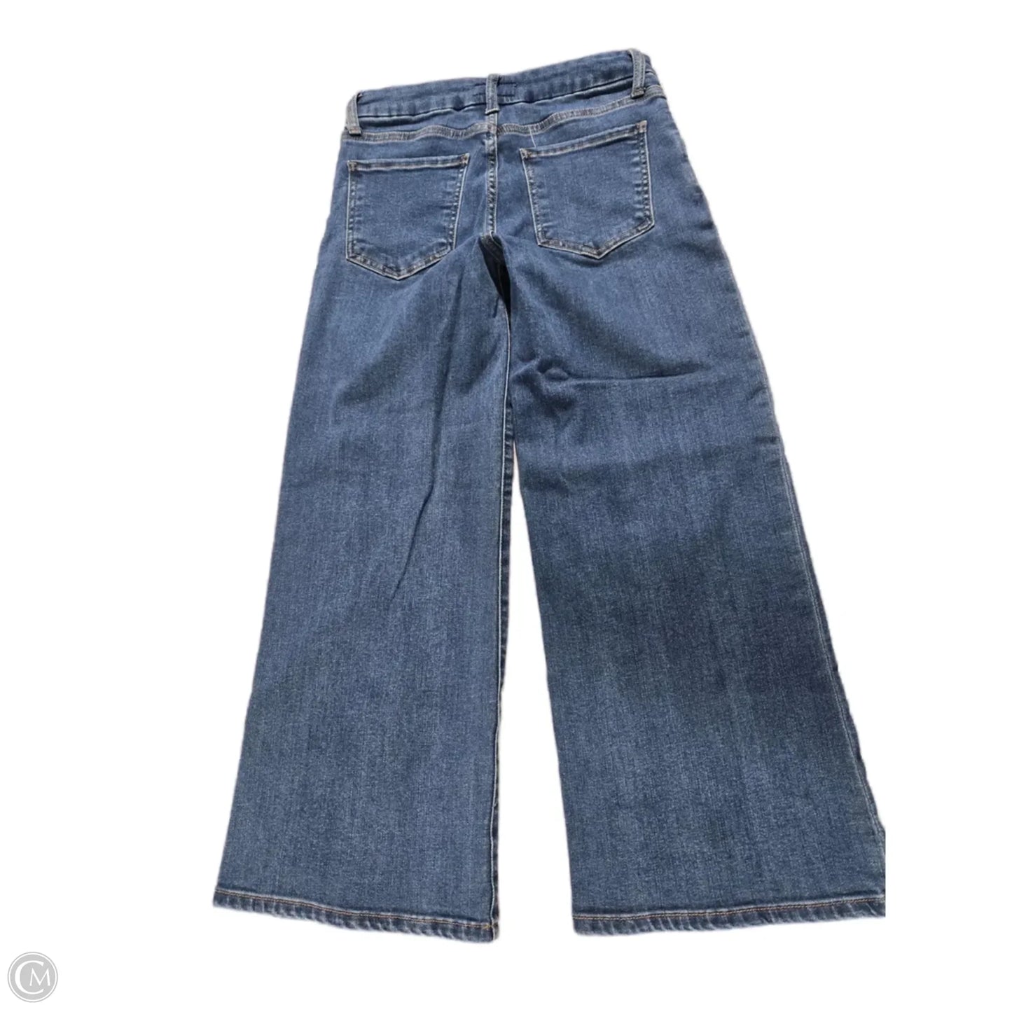 Jeans Cropped By Kut In Blue Denim, Size: 4
