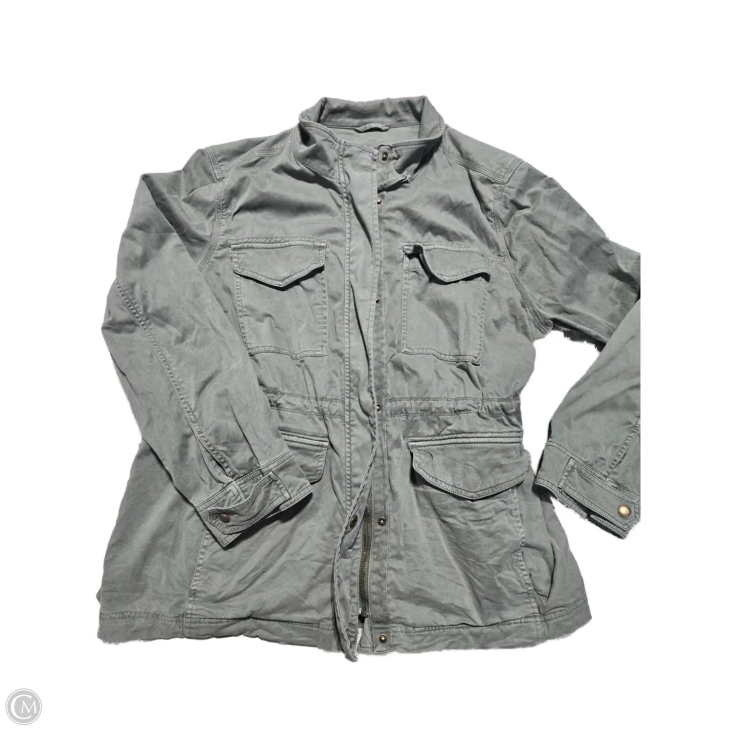 Jacket Utility By Gap In Green, Size: Xl