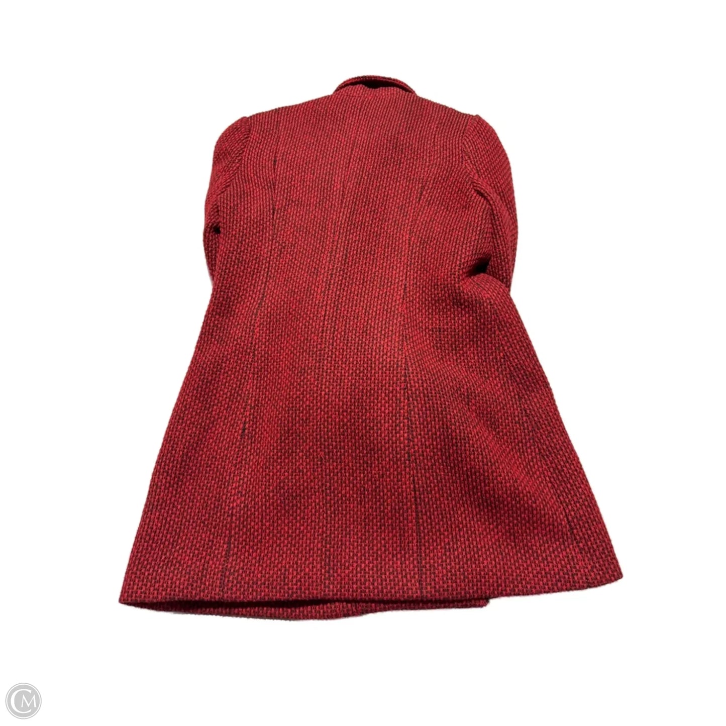 Coat Peacoat By Rabbit In Red, Size: Xs