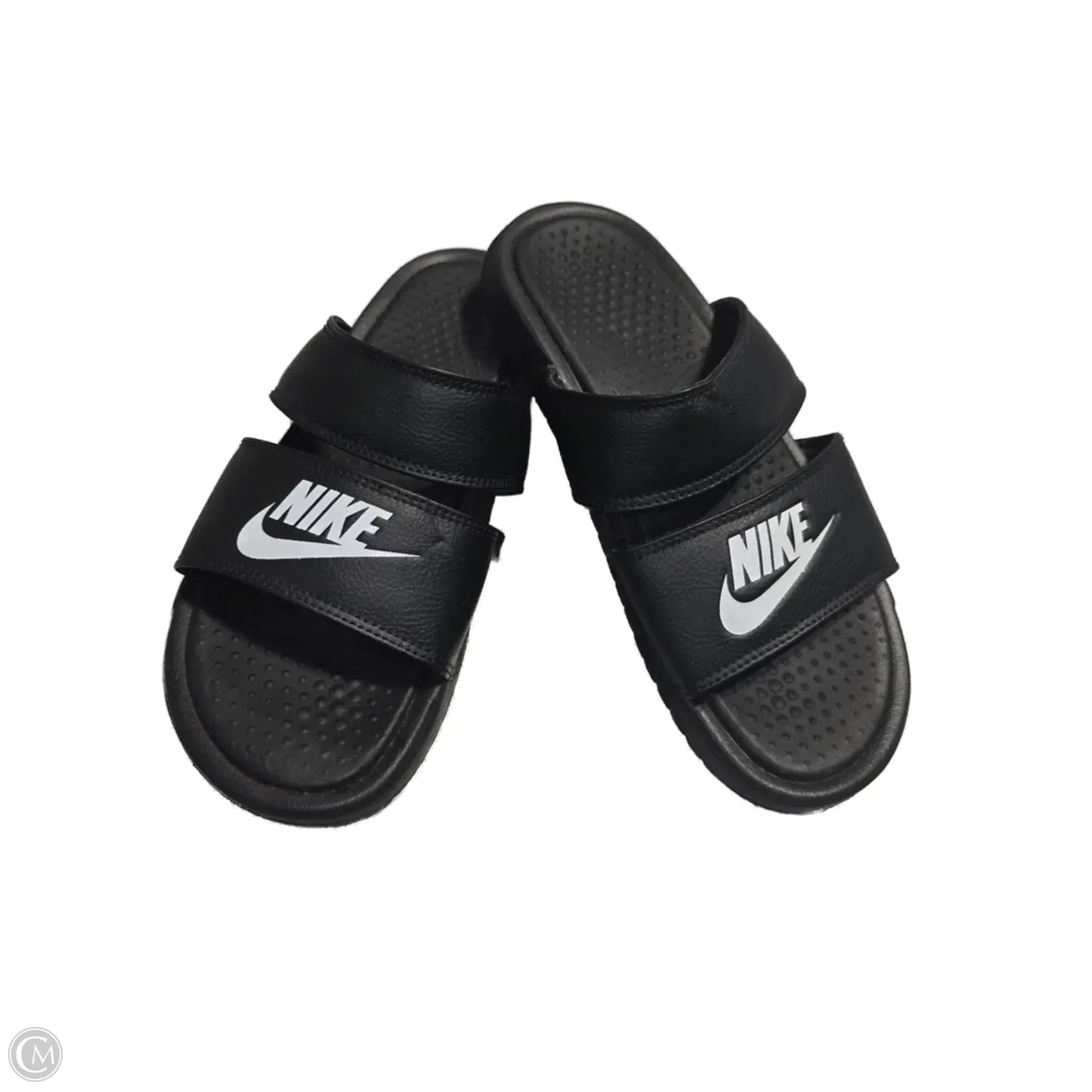 Sandals Flip Flops By Nike In Black, Size: 8