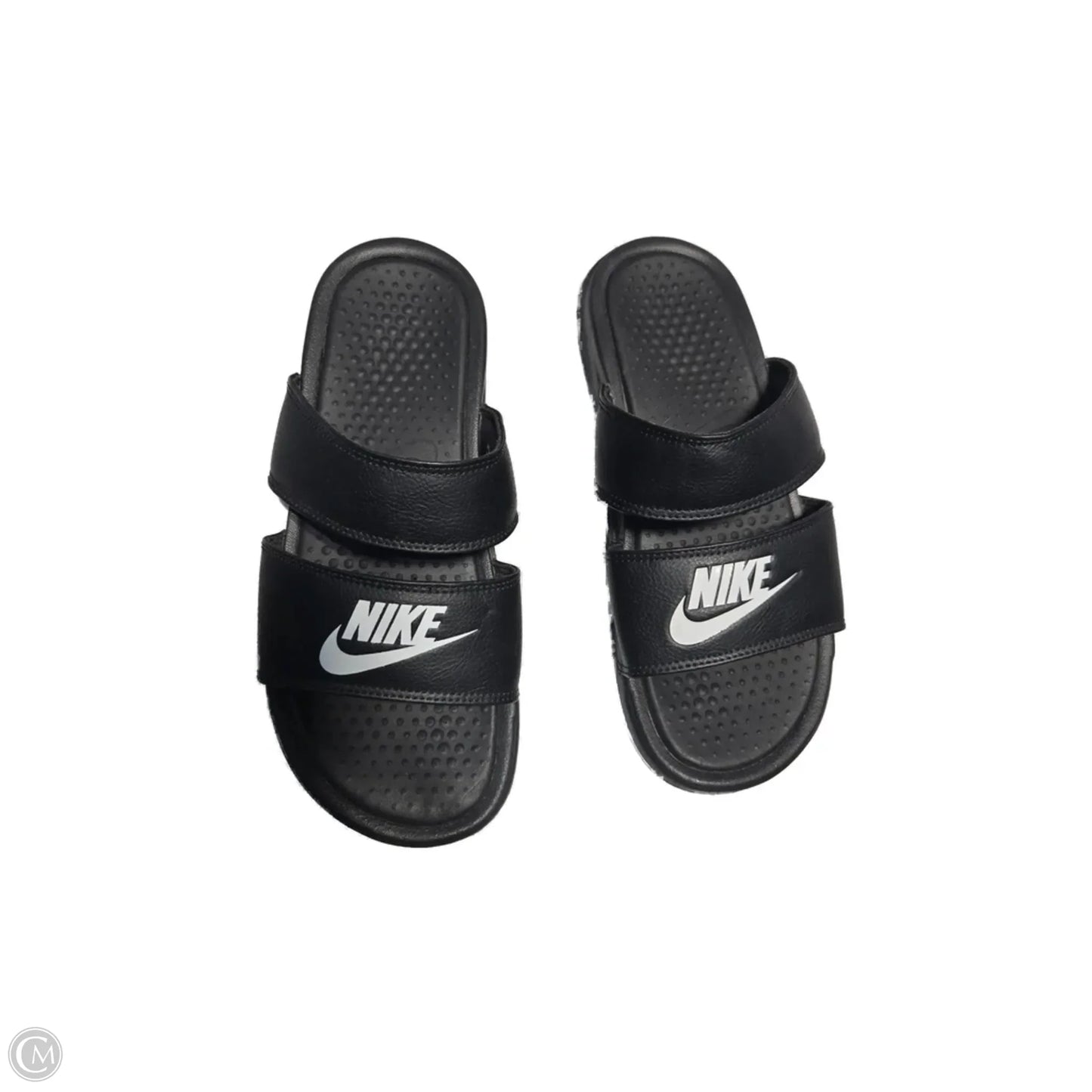 Sandals Flip Flops By Nike In Black, Size: 8