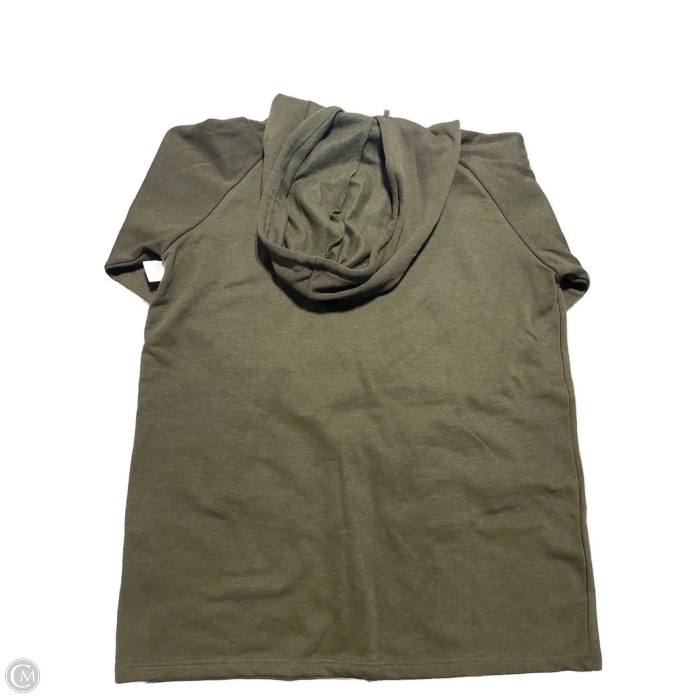 Sweatshirt Hoodie By Zenana Outfitters In Green, Size: 3x