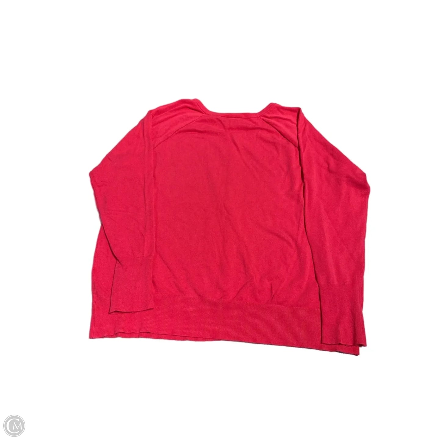 Cardigan By Lane Bryant In Coral, Size: Xxl