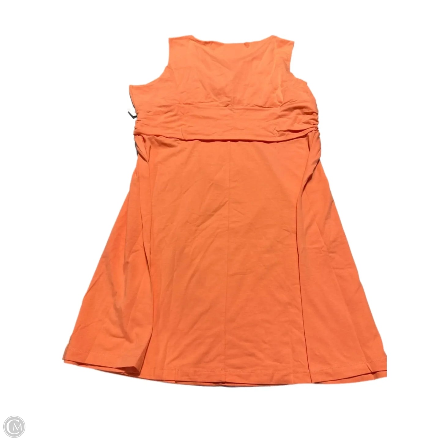 Dress Casual Short By Lands End In Peach, Size: 2x