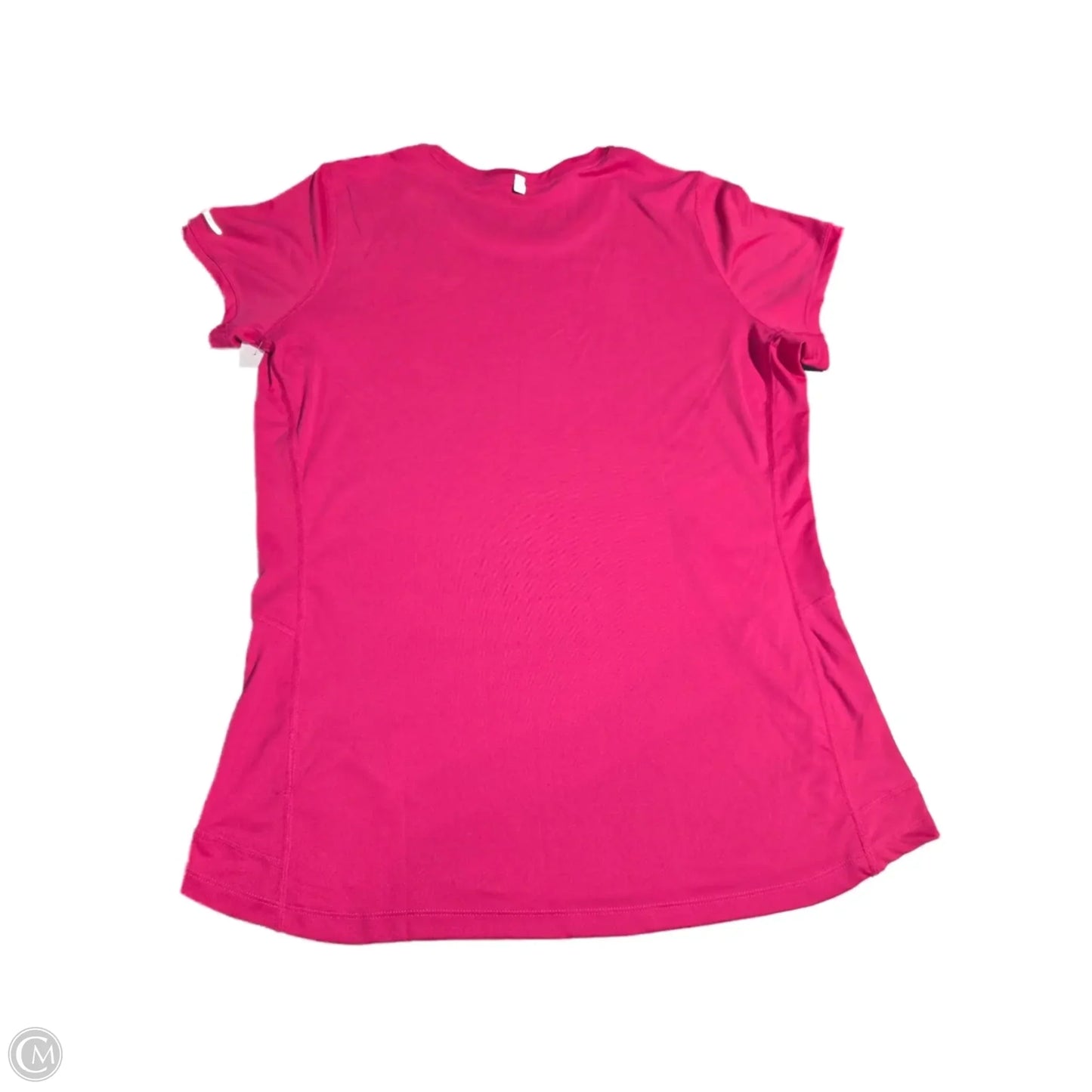 Athletic Top Short Sleeve By Nike In Pink, Size: Xl