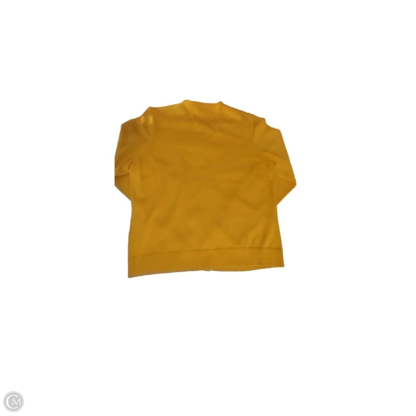 Cardigan By Lands End In Yellow, Size: M
